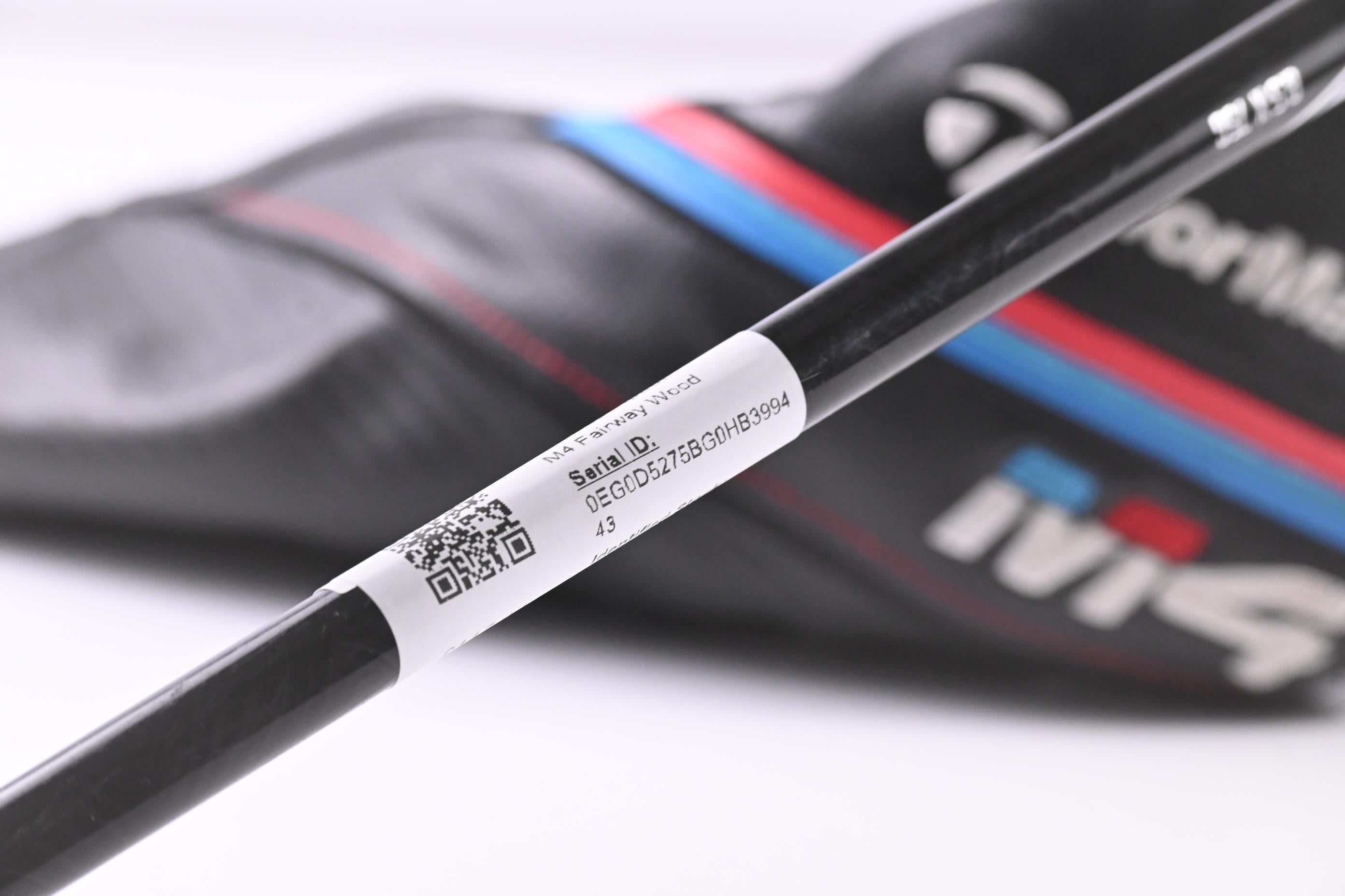 Taylormade M4 #3HL Wood / 16.5 Degree / X-Flex EvenFlow Black 75 Hand Crafted