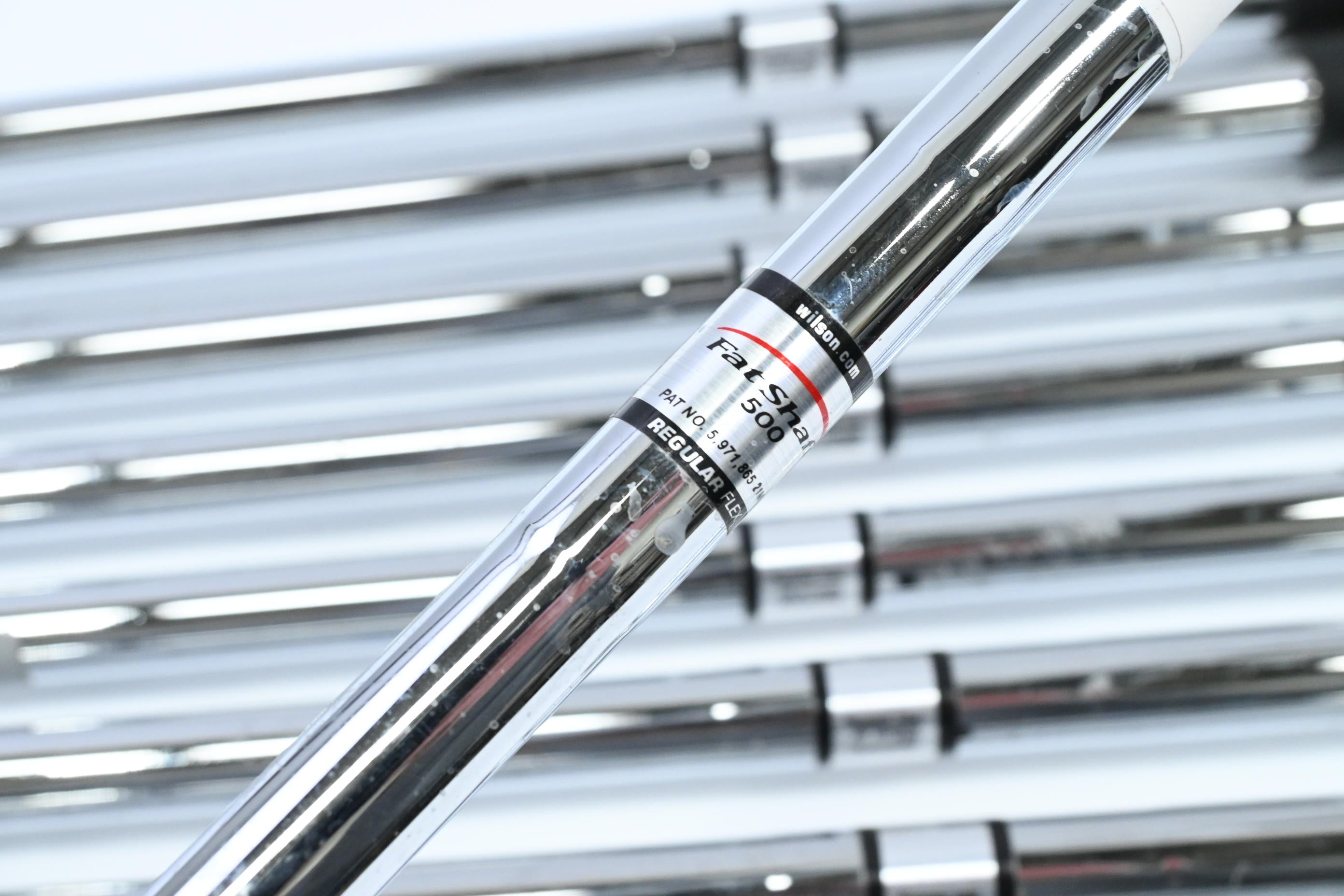 Wilson Fat Shaft Irons / 3-PW+SW / Regular Flex Wilson Fat Shaft 500 Shafts