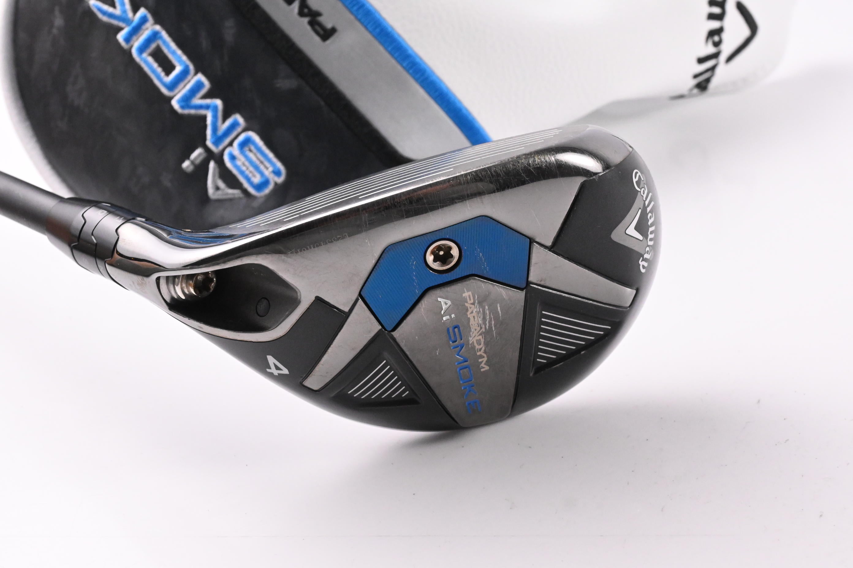 Callaway Paradym Ai Smoke #4 Hybrid / 21 Degree / Regular Flex Cypher 50 Shaft