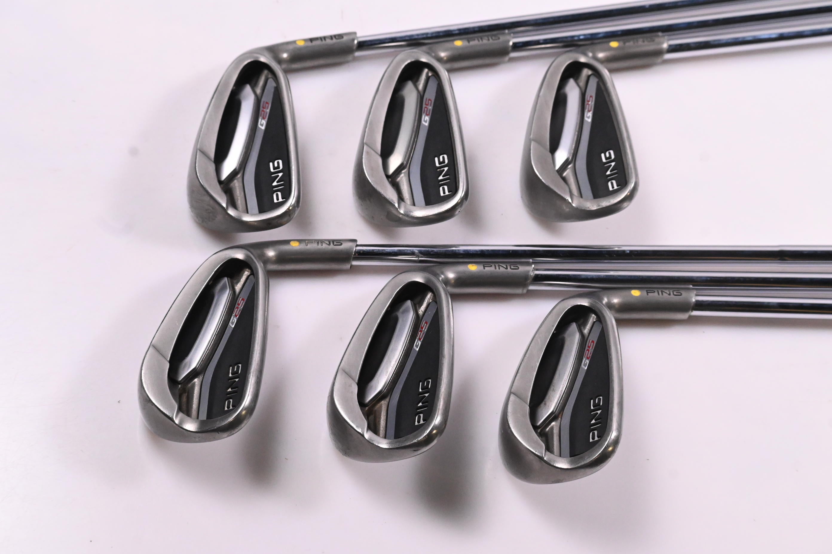 Ping G20 Irons / 5-PW / Yellow Dot / Regular Flex Ping CFS Shafts