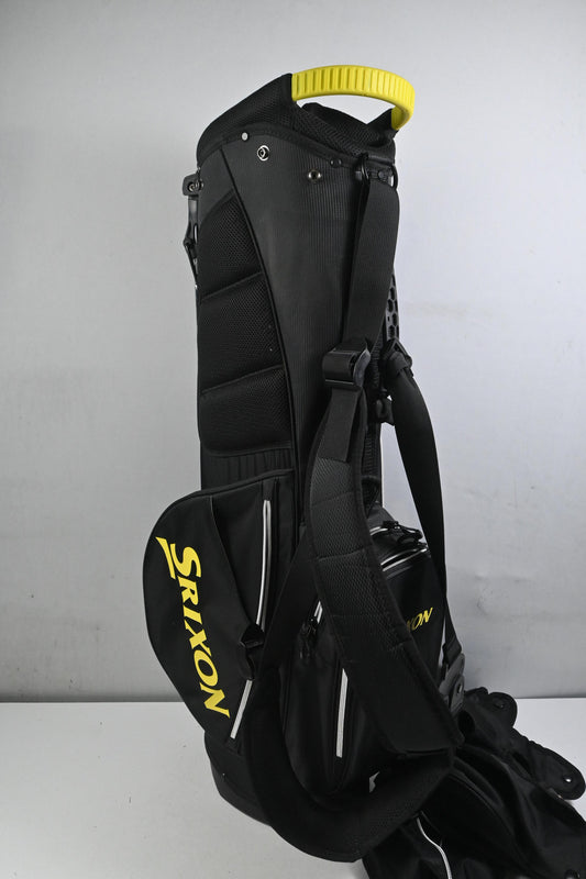 Srixon Stand Bag / 4-Way Divider / Black & Yellow