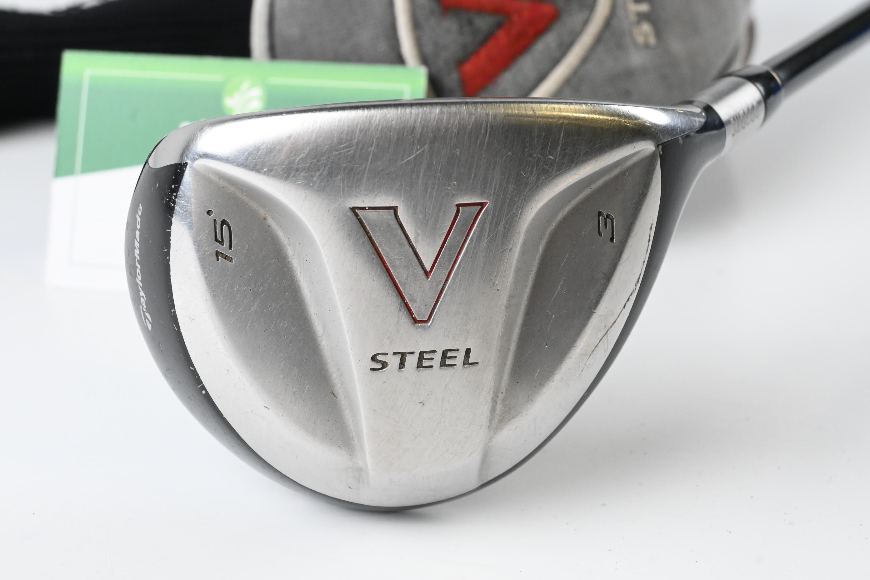 Taylormade V-Steel #3 Wood / 15 Degree / Regular Flex M.A.S.2 Ultralite Shaft
