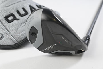 Callaway Quantum Max OS #4 Hybrid / 20 Degree / Regular Flex Denali Frost Silver