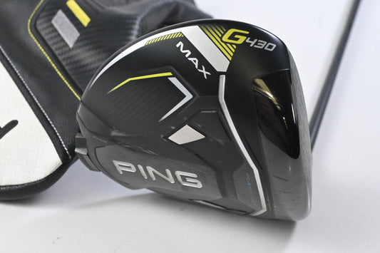 Ping G430 Max Driver / 10.5 Degree / Regular Flex Ping Alta CB Black 55 Shaft