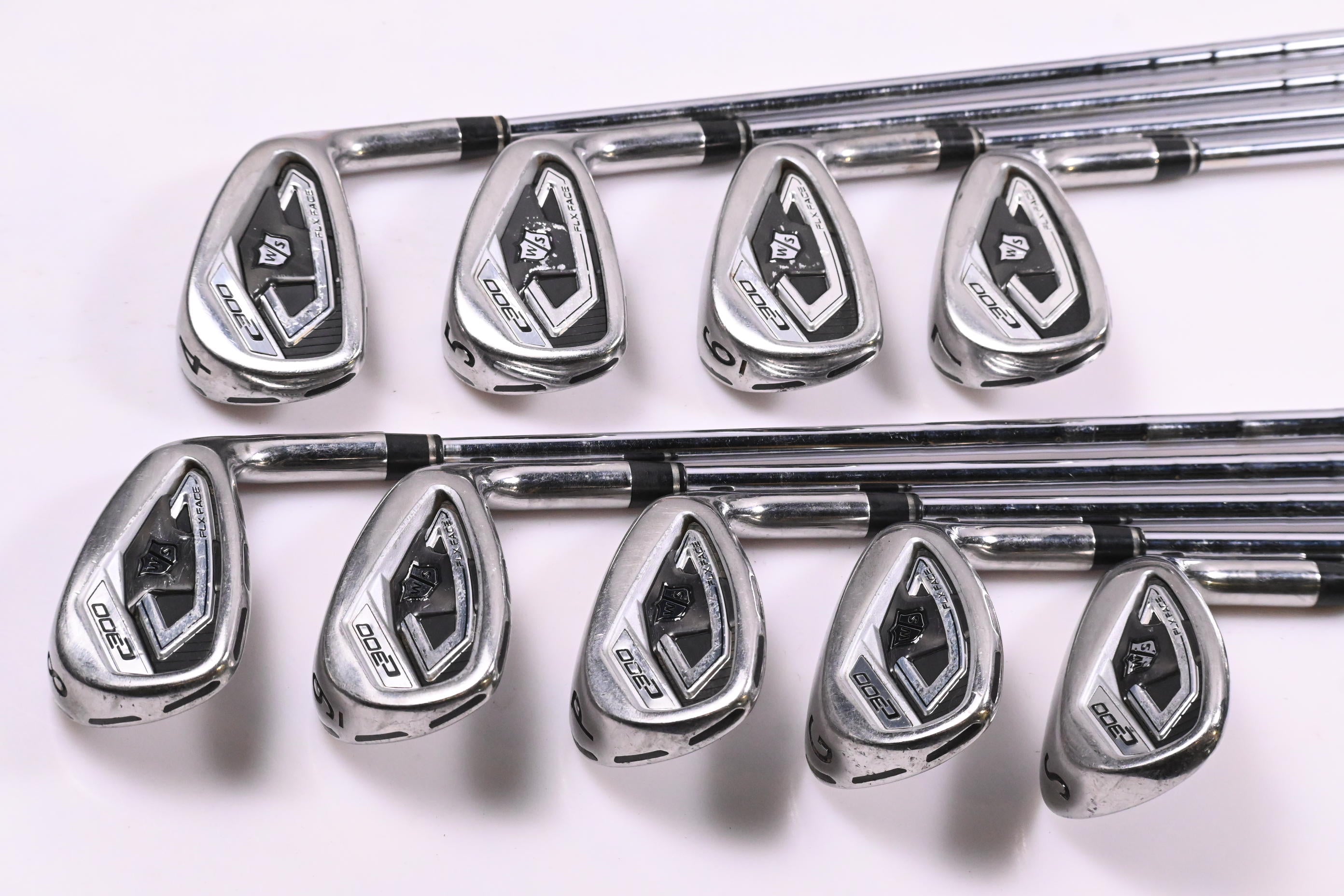 Wilson Staff C300 Irons / 4-PW+GW+SW / Regular Flex KBS Tour Shafts