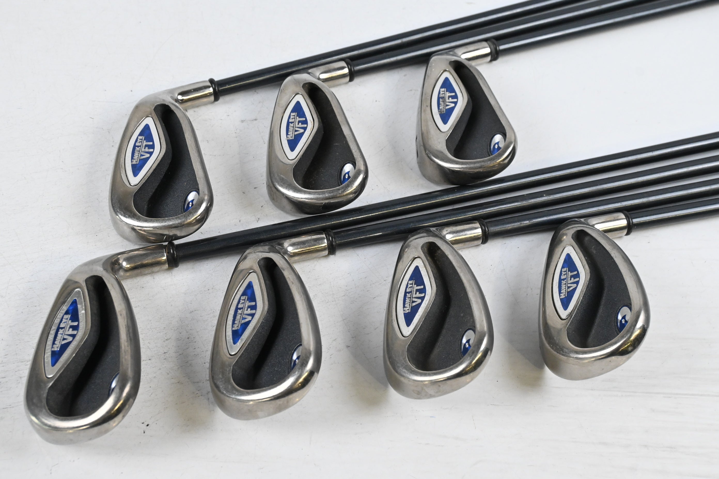 Callaway Hawk Eye VFT Irons / 5-PW+SW / Regular Flex System 75 Shafts