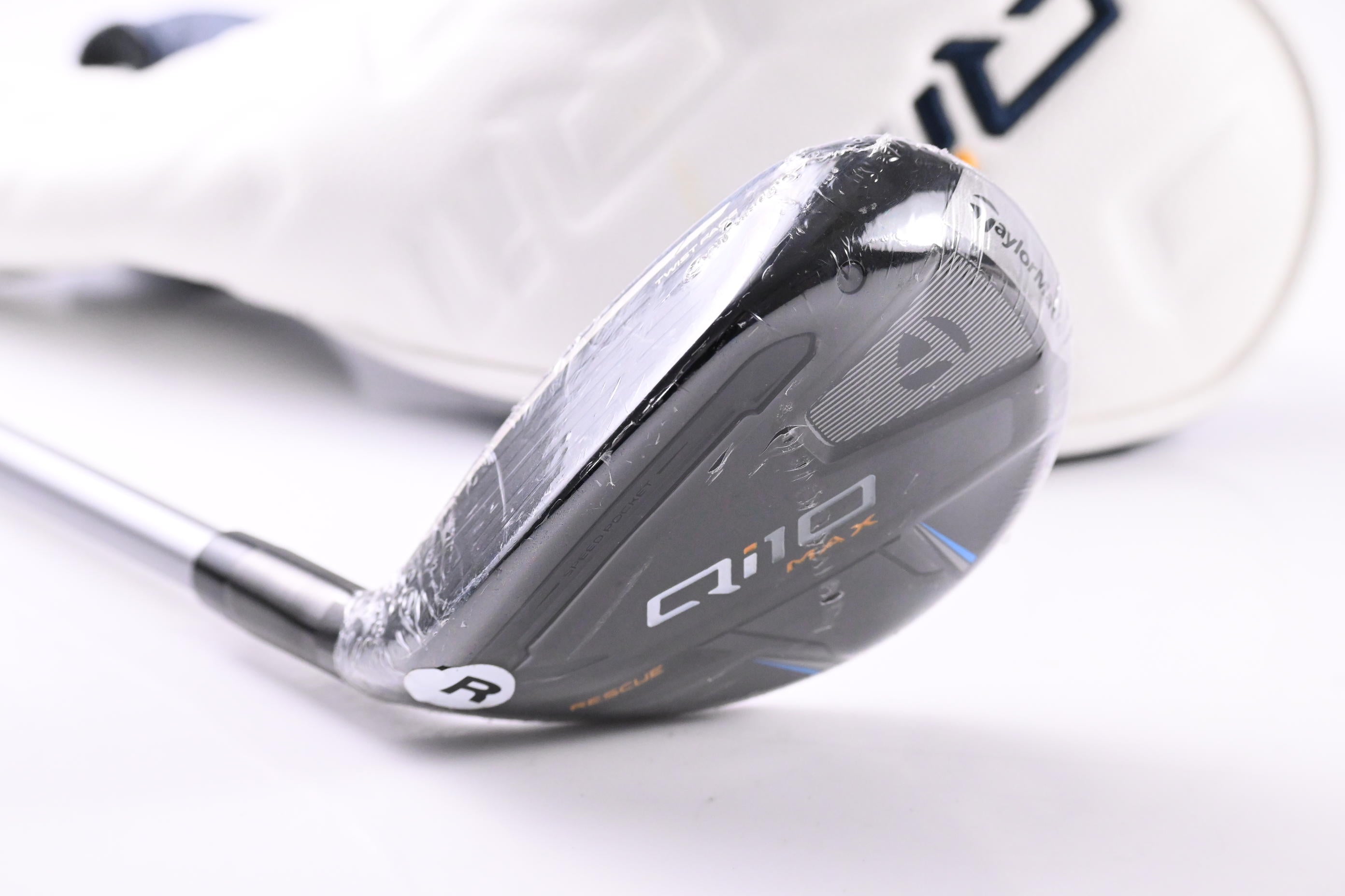 Left Hand Taylormade Qi10 Max #4 Hybrid / 22 Degree / Regular Flex Speeder NX 50