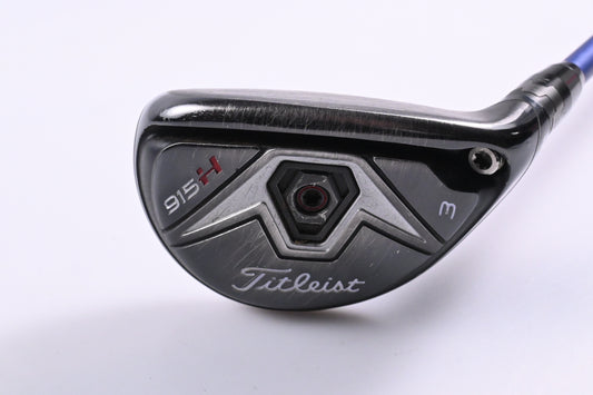 Titleist 915H #3 Hybrid / 21 Degree / Stiff Flex Diamana S+ 82 Shaft