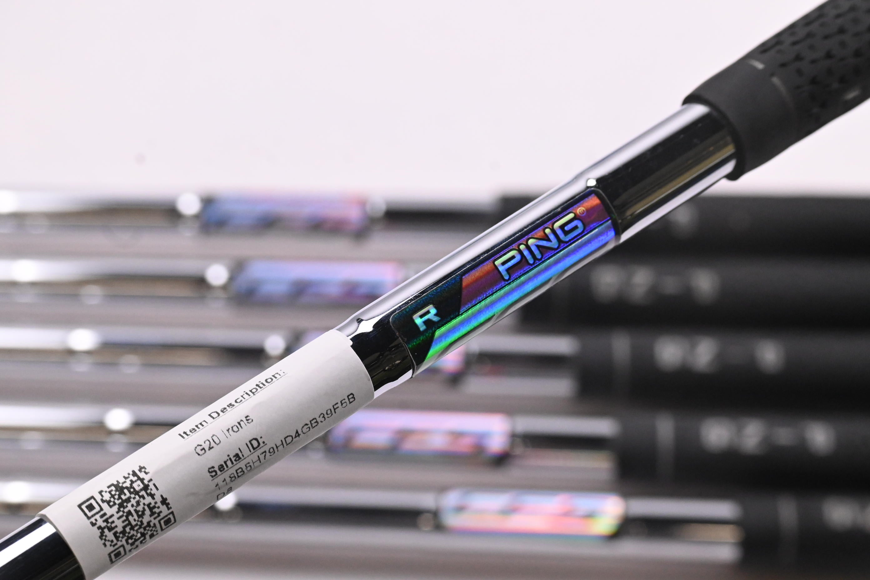 Ping G20 Irons / 5-PW / Yellow Dot / Regular Flex Ping CFS Shafts
