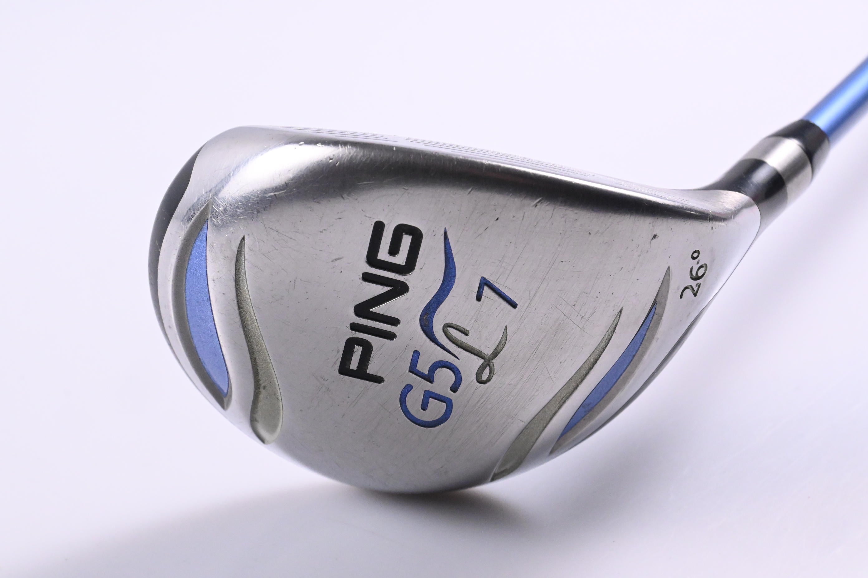 Ladies Ping G5 #7 Wood / 26 Degree / Ladies Flex Ping ULT 50 F Shaft