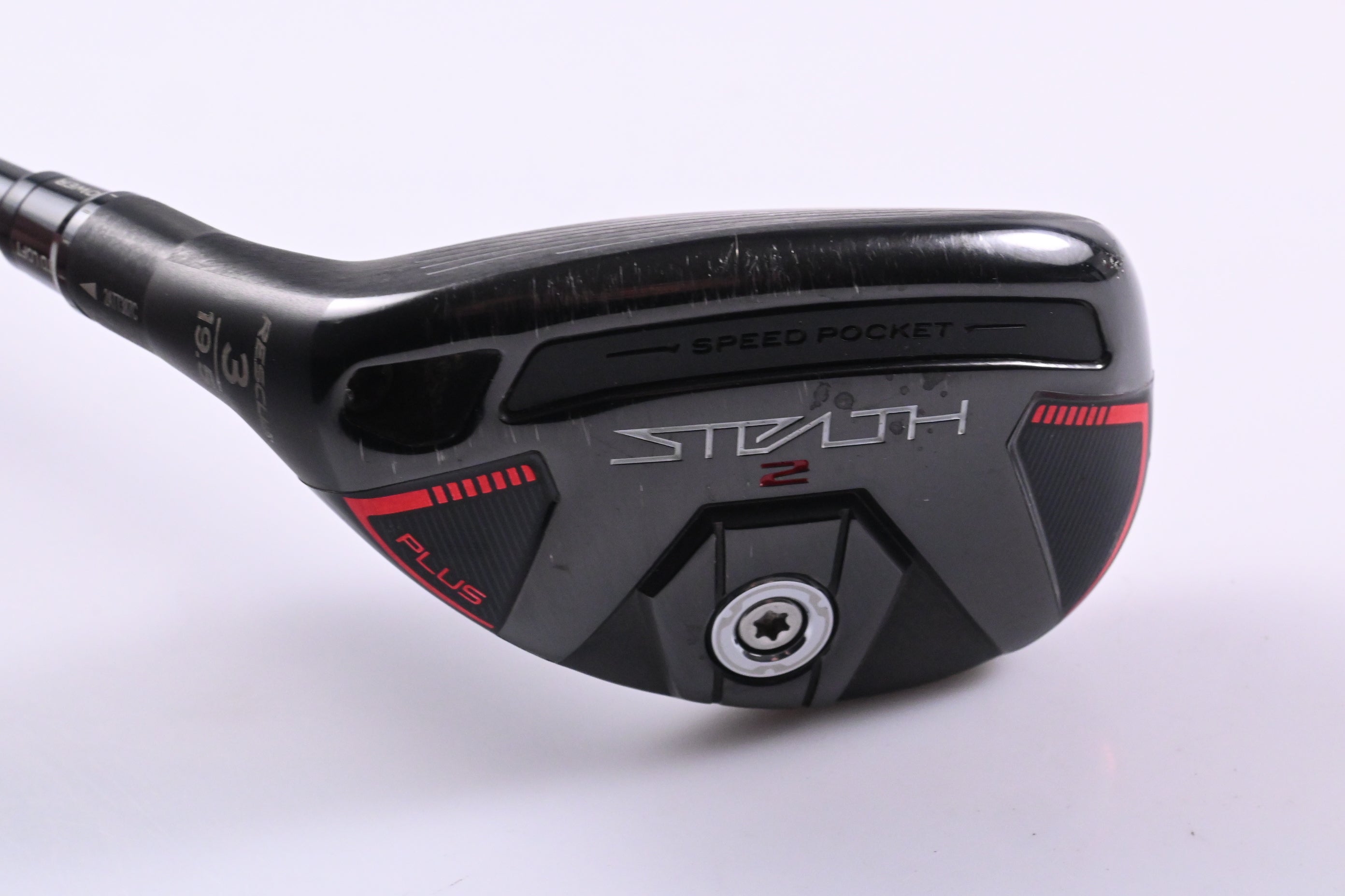 Left Hand Taylormade Stealth 2 Plus #3 Hybrid / 19.5 Degree / Regular Flex Kaili