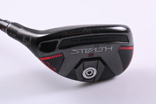 Left Hand Taylormade Stealth 2 Plus #3 Hybrid / 19.5 Degree / Regular Flex Kaili