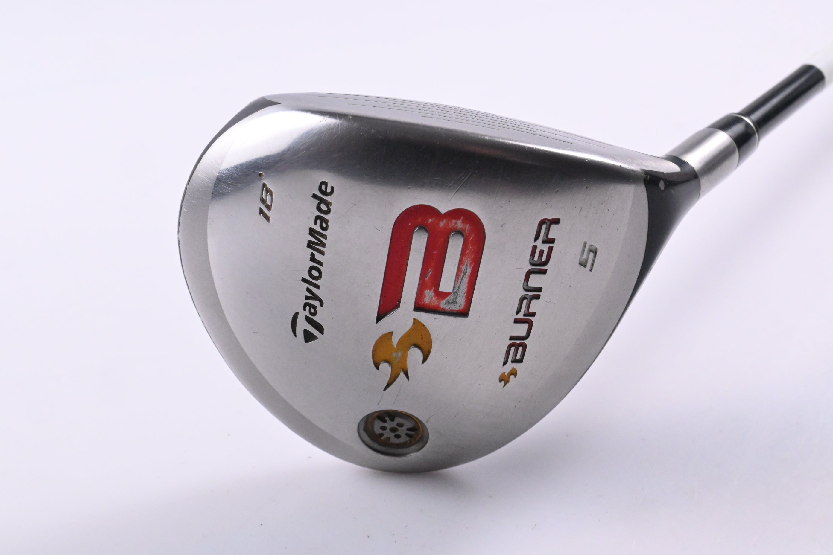 Taylormade Burner 2008 #5 Wood / 18 Degree / Regular Flex Taylormade Reax 49