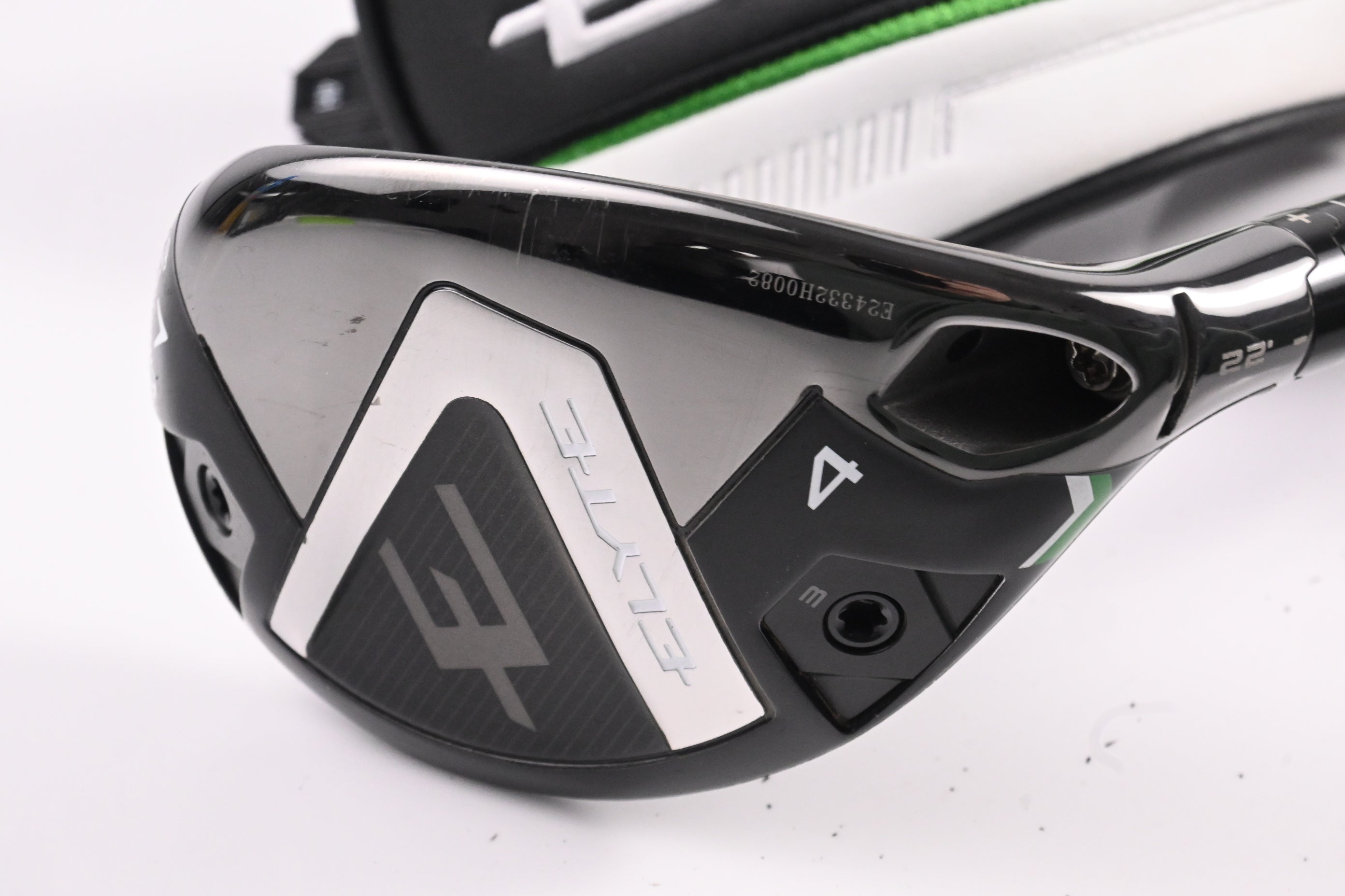Callaway Elyte #4 Hybrid / 22 Degree / Regular Flex Project X Denali Charcoal 60