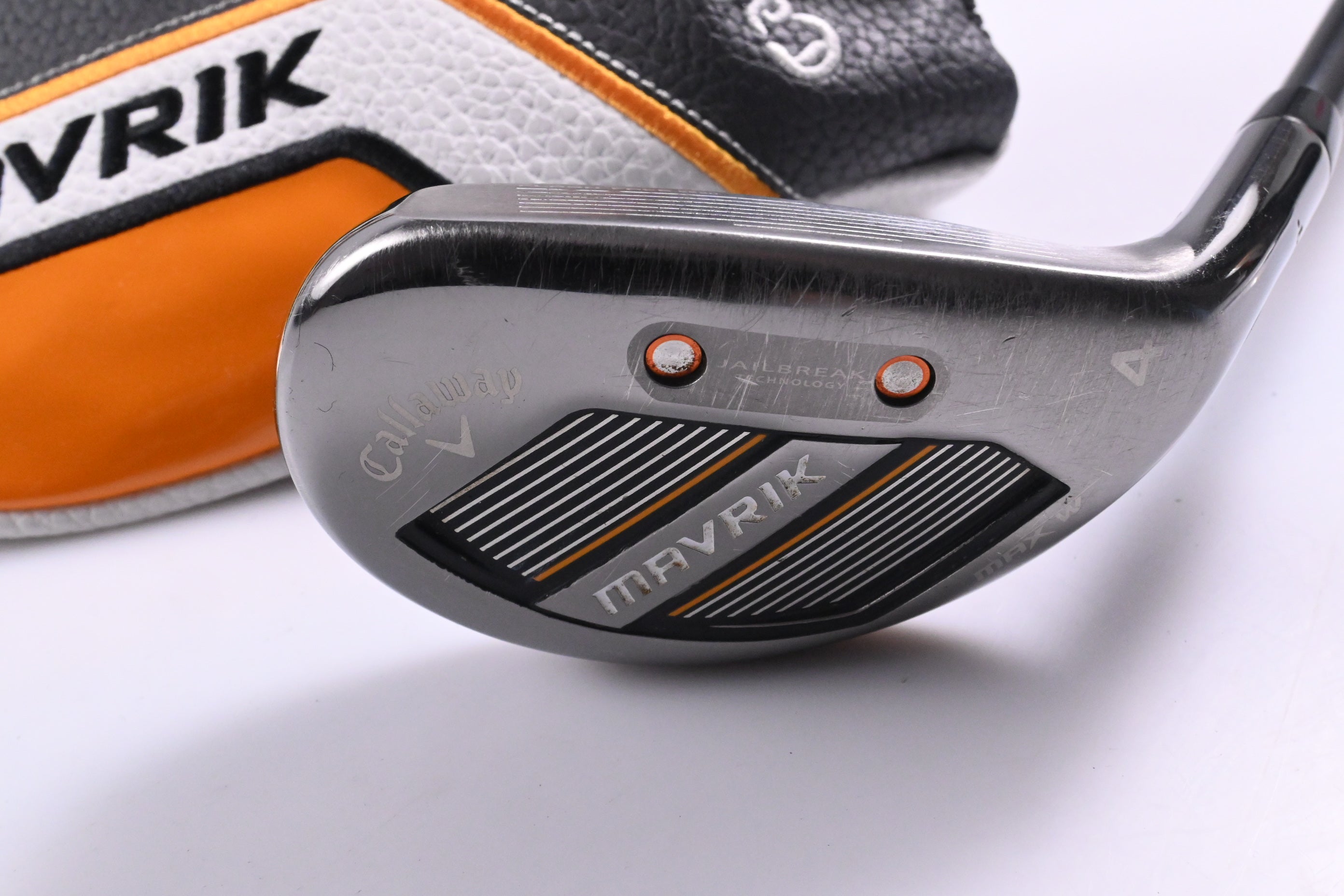 Ladies Callaway Mavrik Max #4 Hybrid / 24 Degree / Ladies Flex UST Helium 50