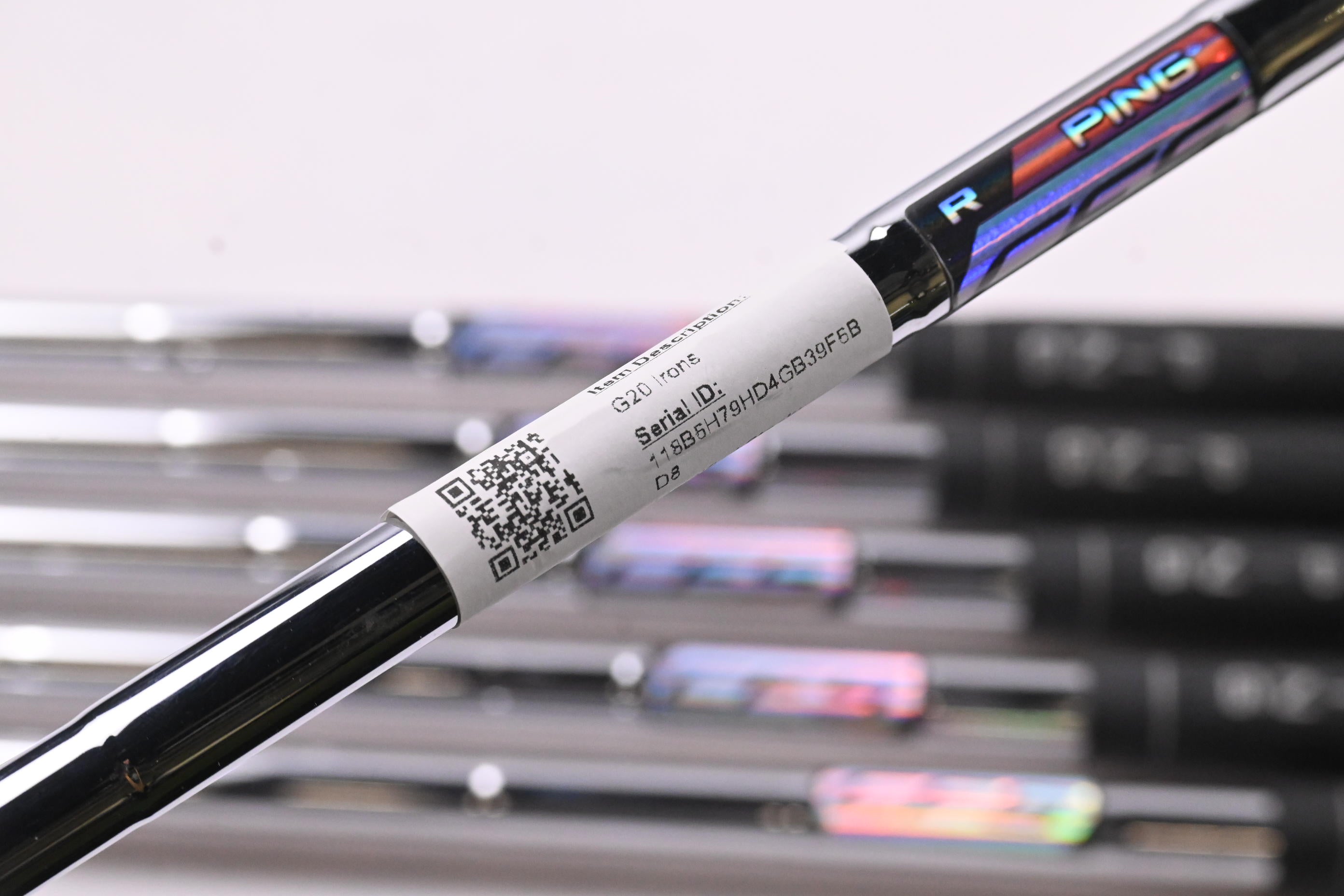 Ping G20 Irons / 5-PW / Yellow Dot / Regular Flex Ping CFS Shafts