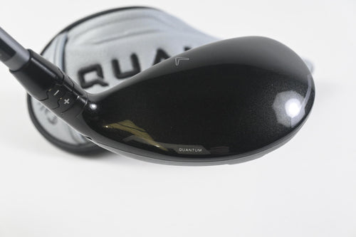 Callaway Quantum Max OS #4 Hybrid / 20 Degree / Regular Flex Denali Frost Silver