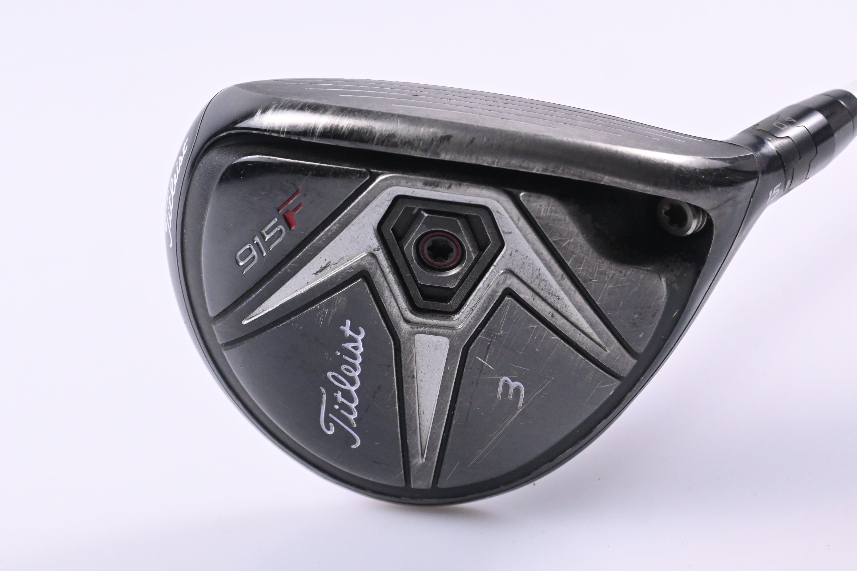 Titleist 915 F #3 Wood / 15 Degree / Stiff Flex Aldila Rogue Black 80 Shaft