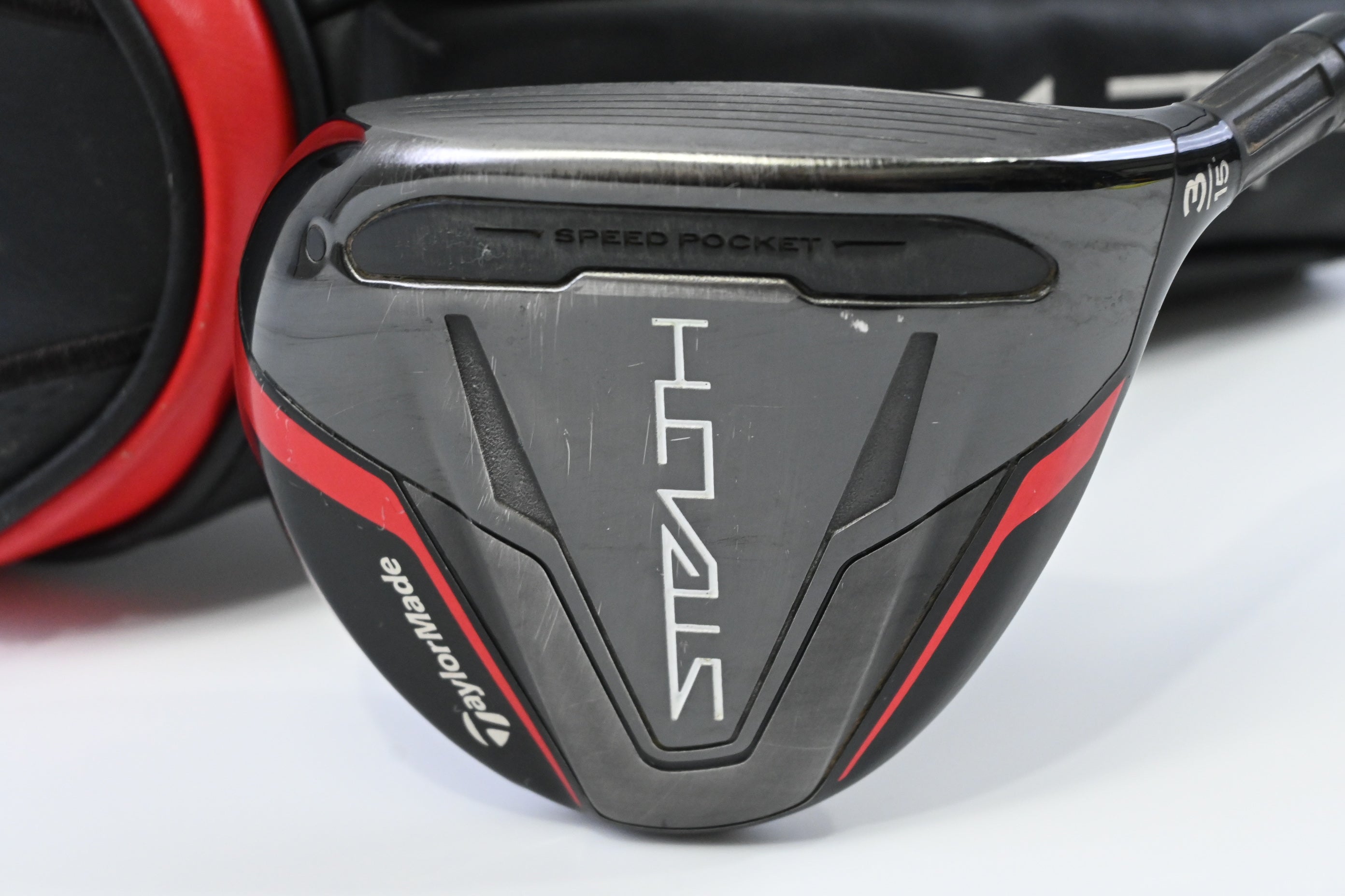 Taylormade Stealth #3 Wood / 15 Degree / Stiff Flex Fujikura Ventus Red 6 Shaft