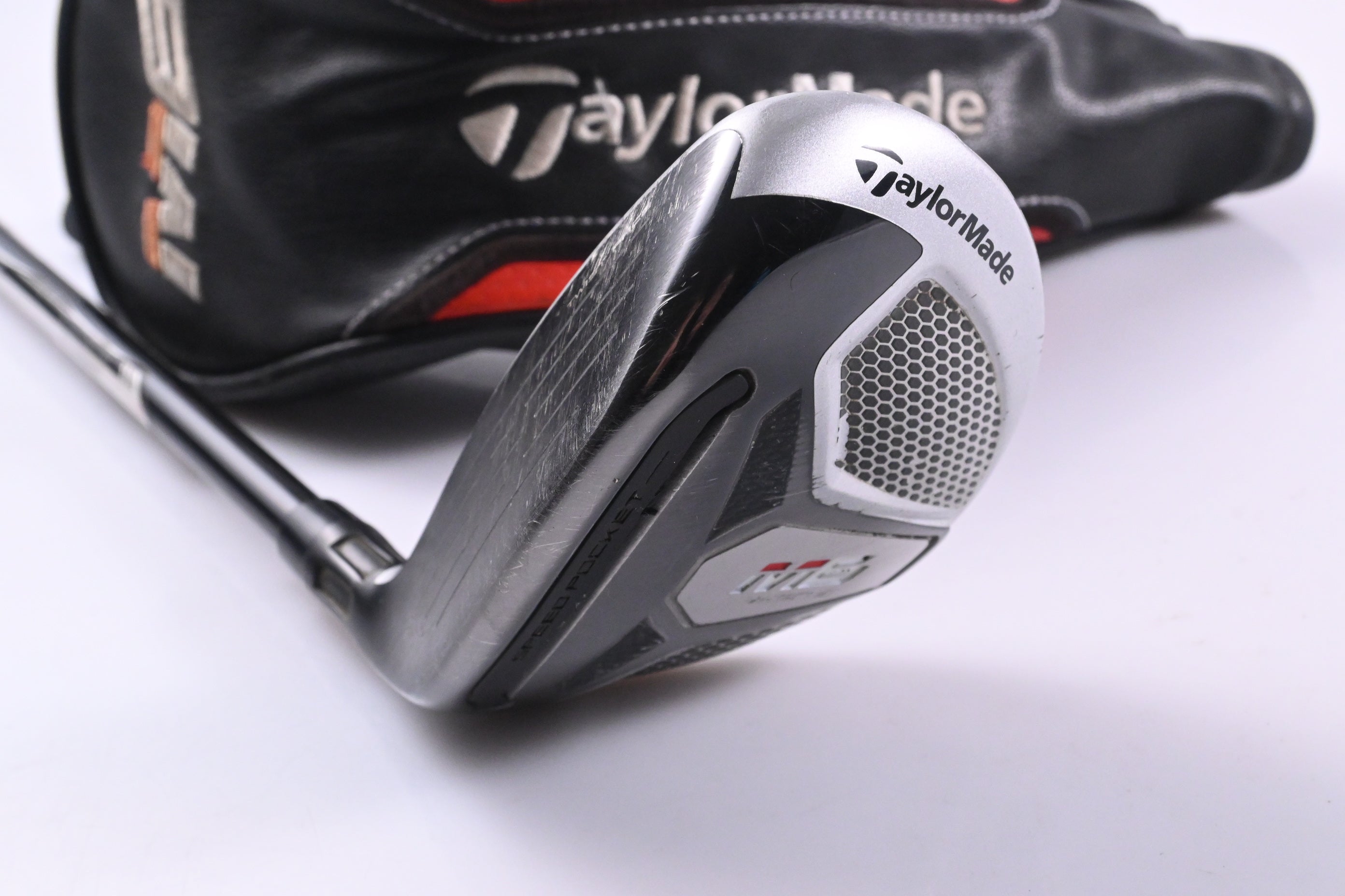 Left Hand Taylormade M6 #4 Hybrid / 22 Degree / Regular Flex Atmos Orange 6