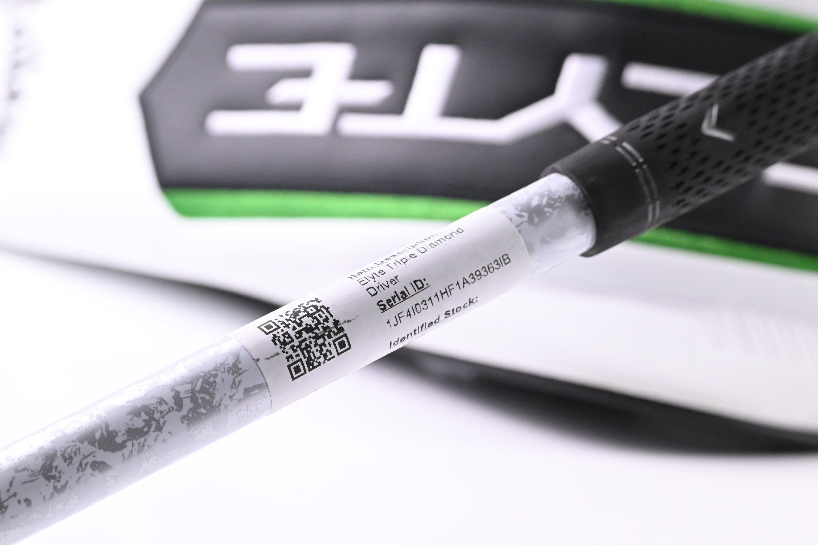 Callaway Elyte Triple Diamond Driver / 9 Degree / Stiff Flex Denali Charcoal 60