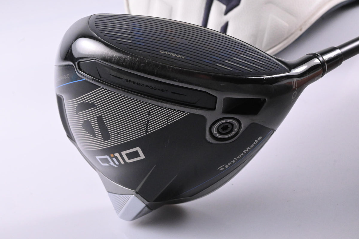 Taylormade Qi10 Driver / 10.5 Degree / Regular Flex Vanquish Blue 4 Shaft