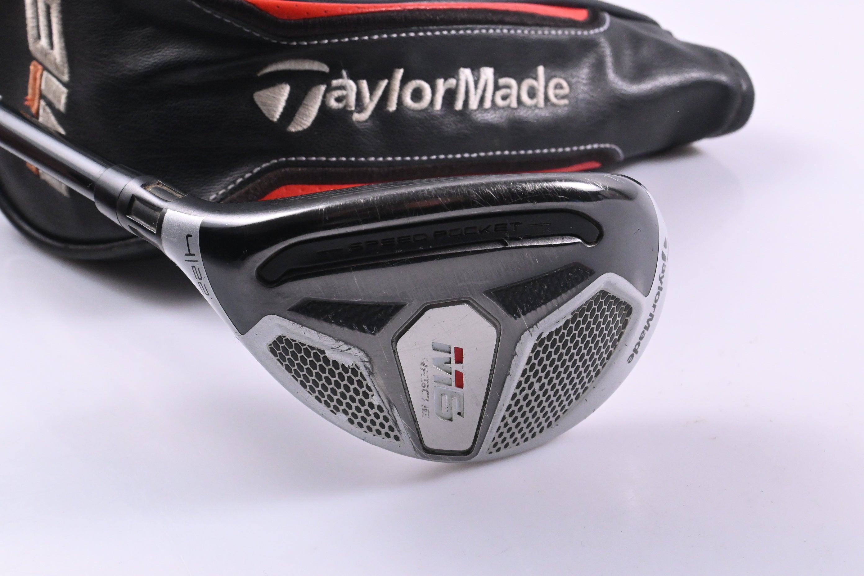 Left Hand Taylormade M6 #4 Hybrid / 22 Degree / Regular Flex Atmos Orange 6