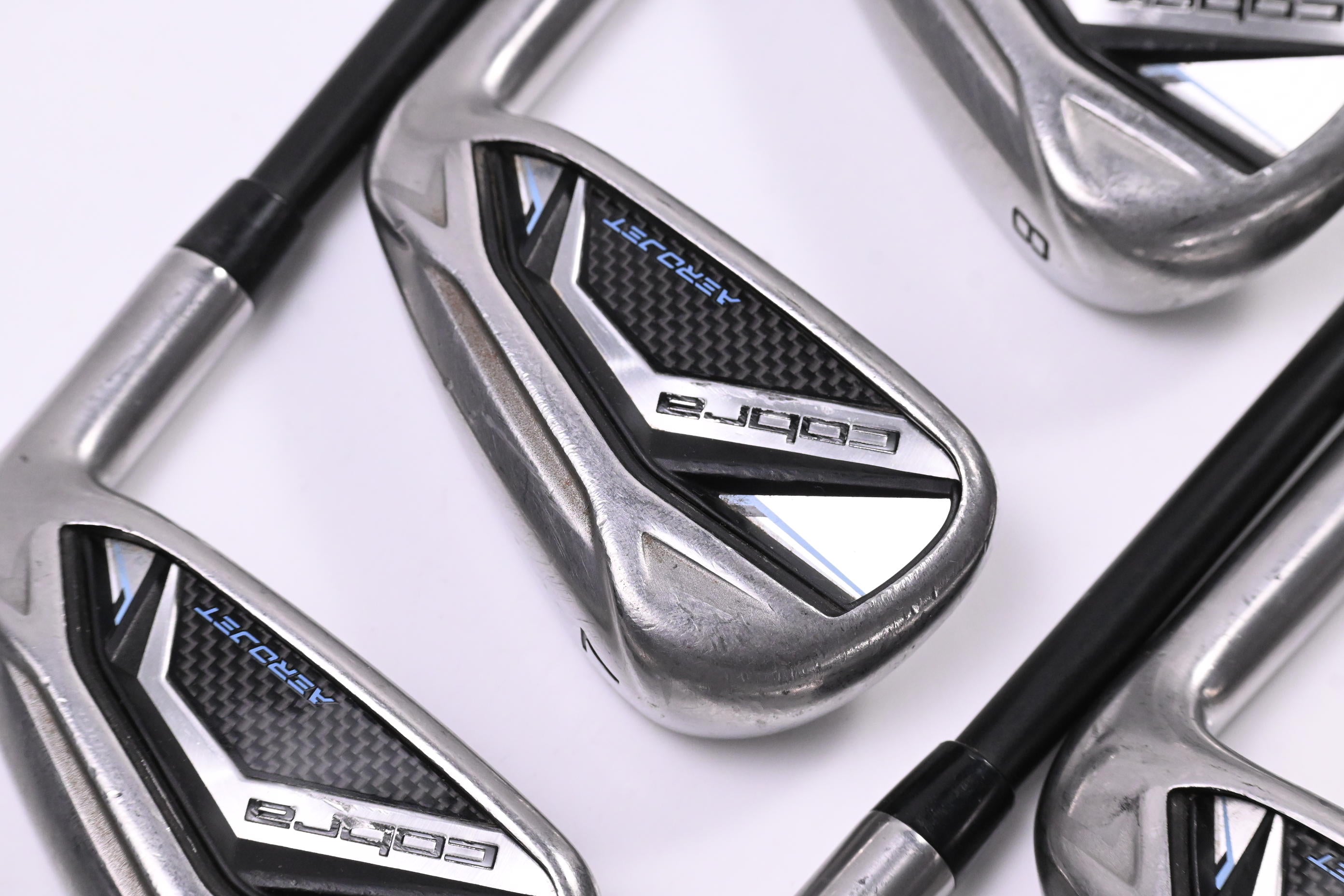 Ladies Cobra Aerojet Irons / 6-PW+SW / Ladies Flex KBS PGI 55 Shafts