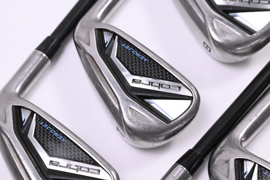 Ladies Cobra Aerojet Irons / 6-PW+SW / Ladies Flex KBS PGI 55 Shafts