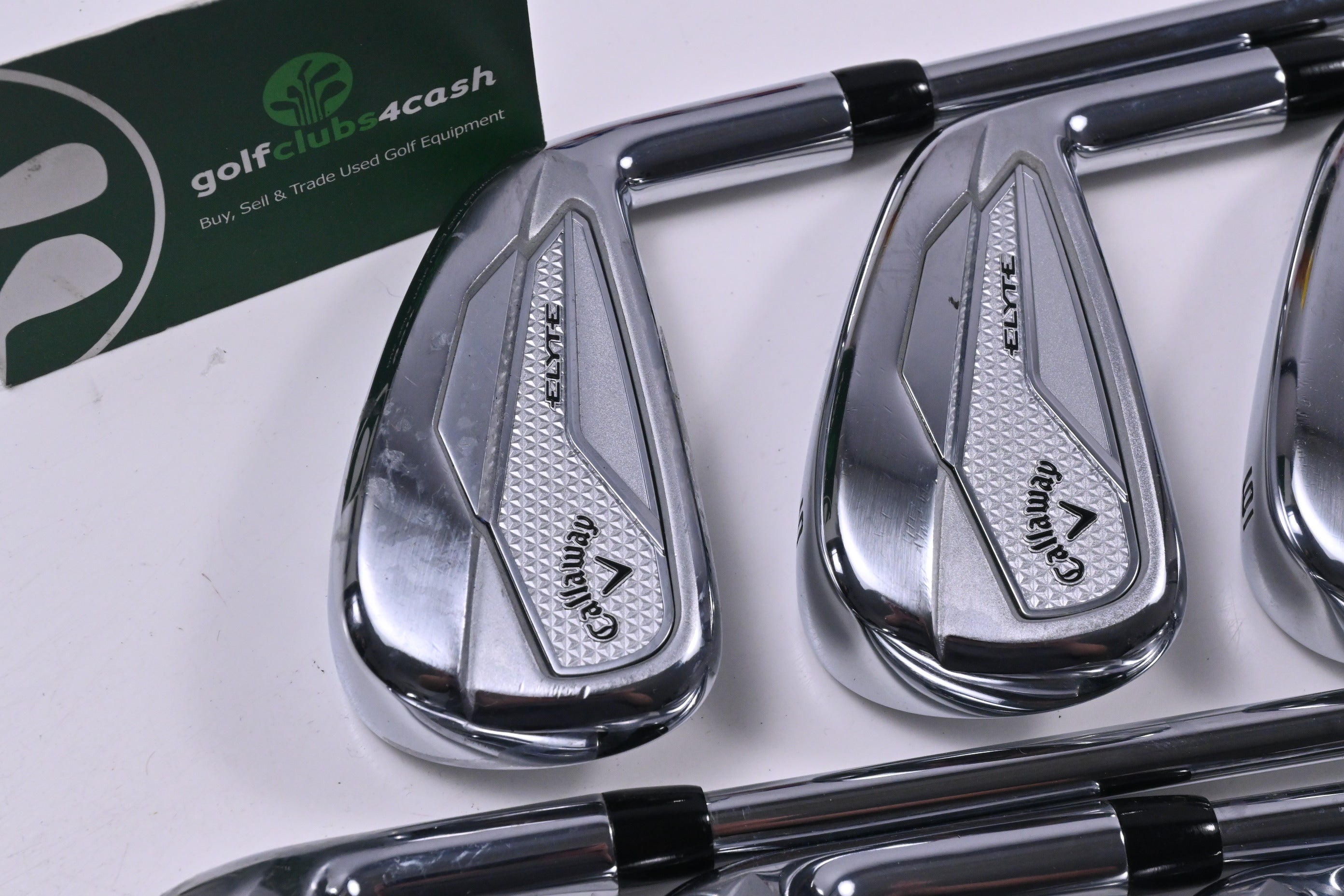 Callaway Elyte Irons / 4-PW+GW+AW / Regular Flex Dynamic Gold Mid 90 R300 Shafts