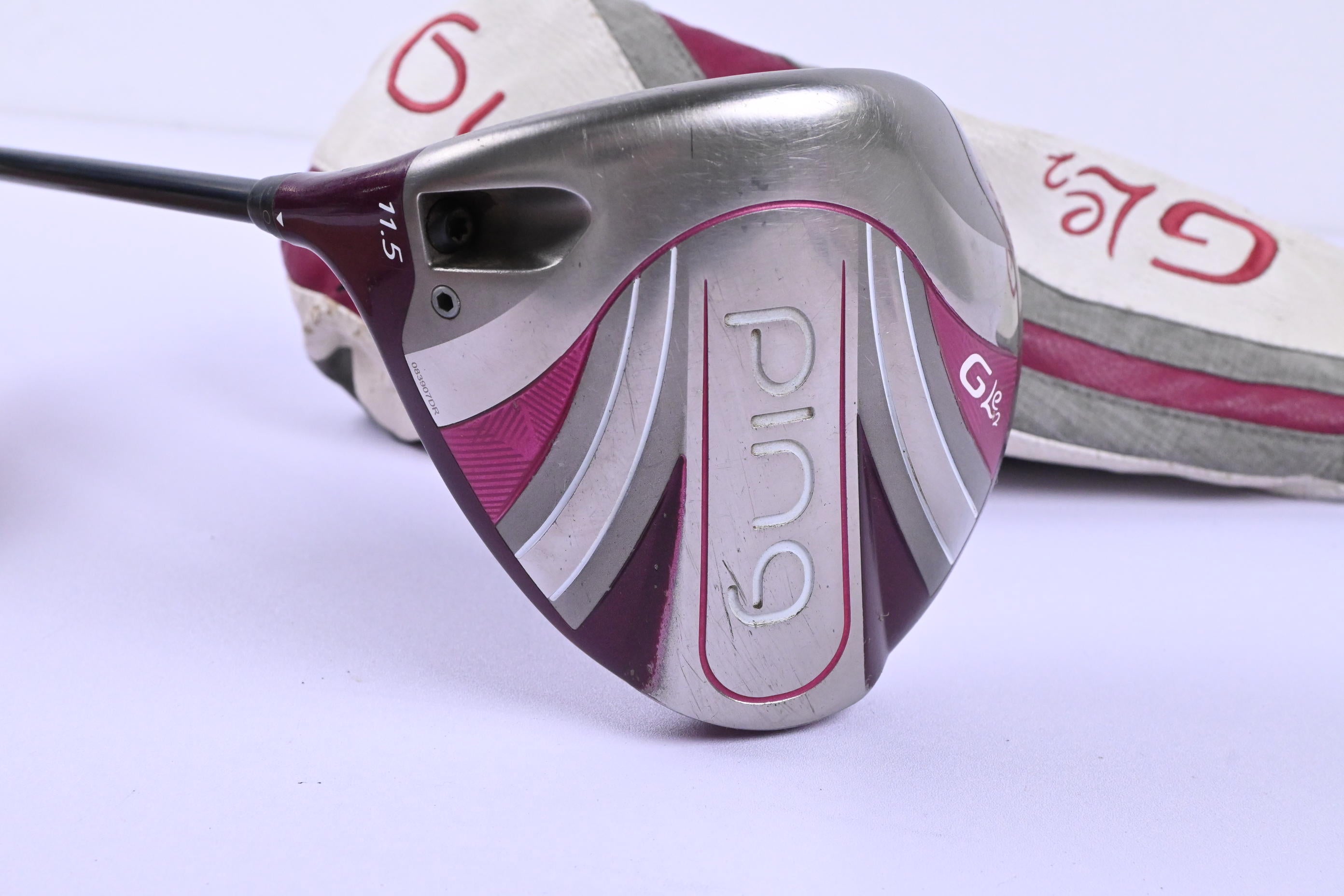 Left Hand Ping G Le2 Driver / 11.5 Degree / Senior Flex Ping Alta CB Red 55