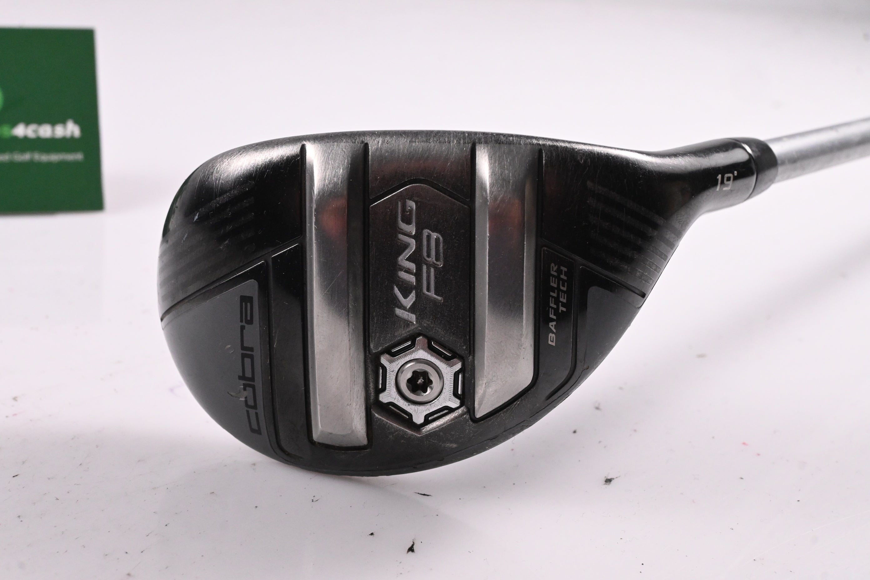 Cobra King F8 #3 Hybrid / 19 Degree / Regular Flex Aldila Rogue Pro 75 Shaft