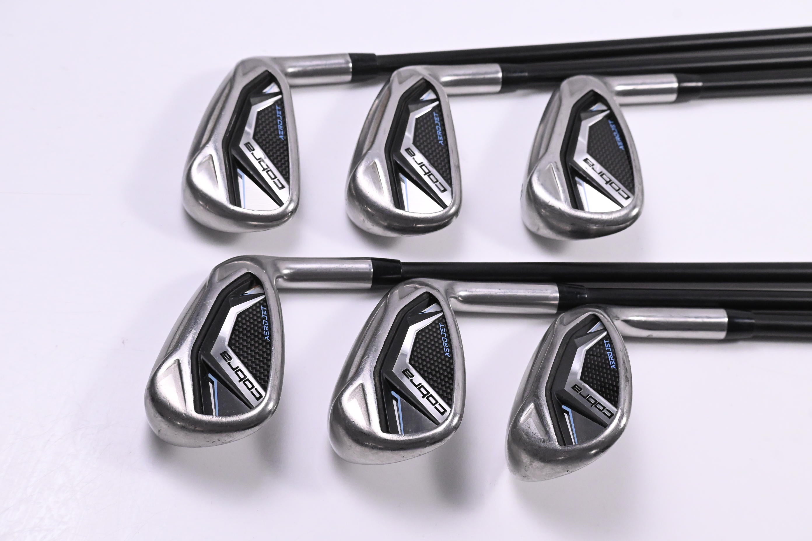 Ladies Cobra Aerojet Irons / 6-PW+SW / Ladies Flex KBS PGI 55 Shafts