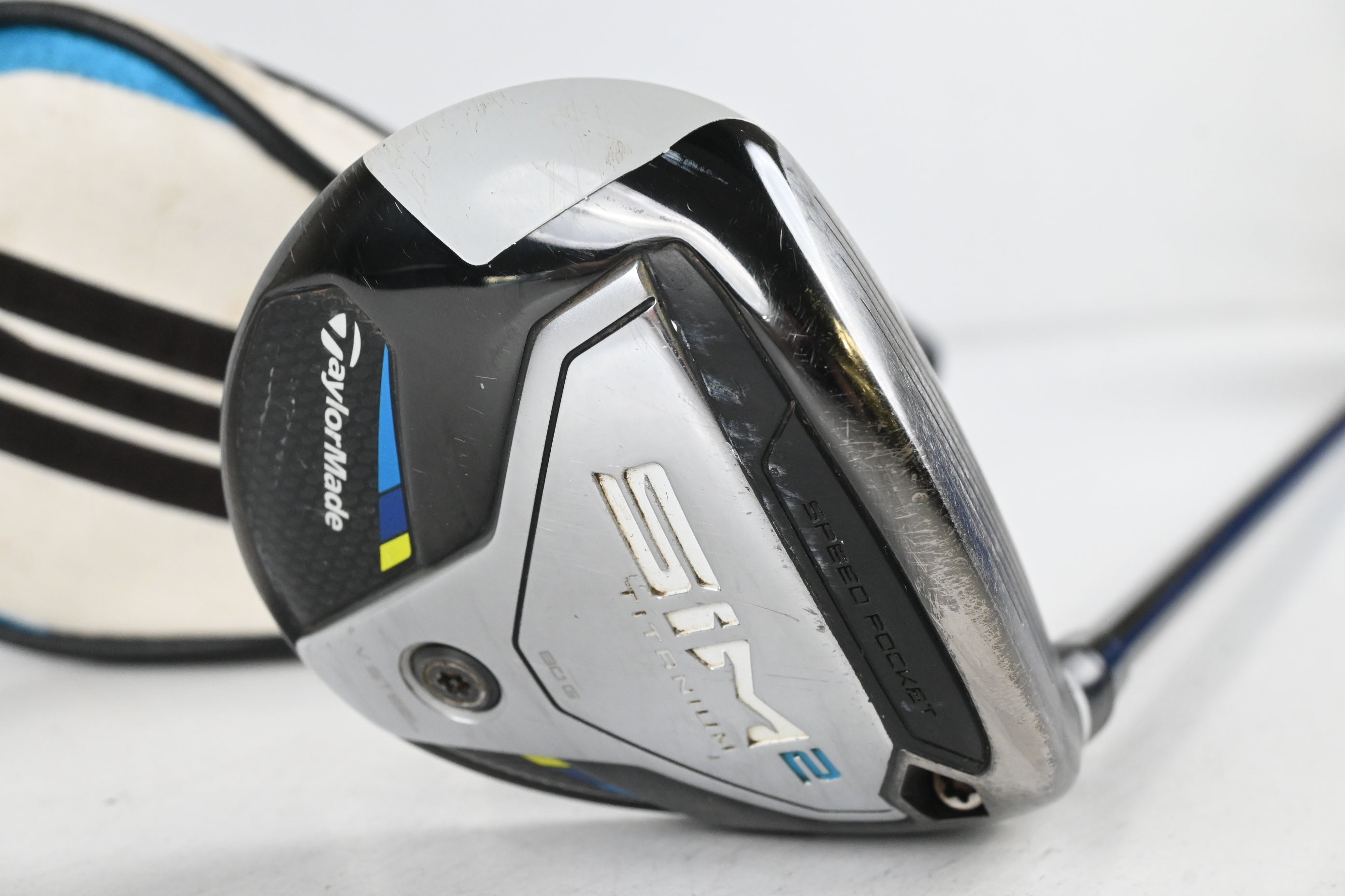 Taylormade SIM2 Ti #3 Wood / 15 Degree / Stiff Flex Kai'li White 70 Shaft