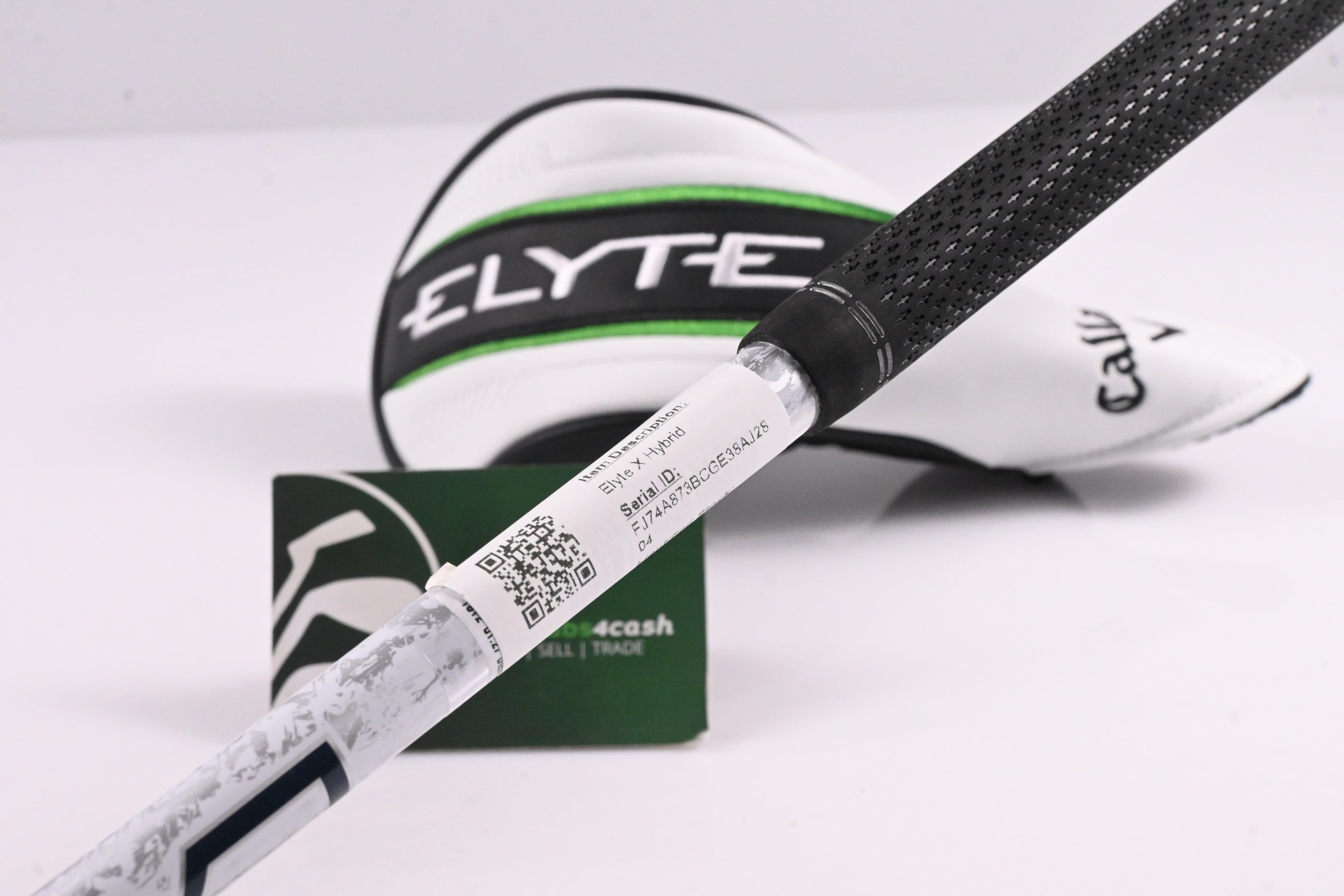 Callaway Elyte X #4 Hybrid / 21 Degree / Regular Flex Denali Charcoal 60 Shaft