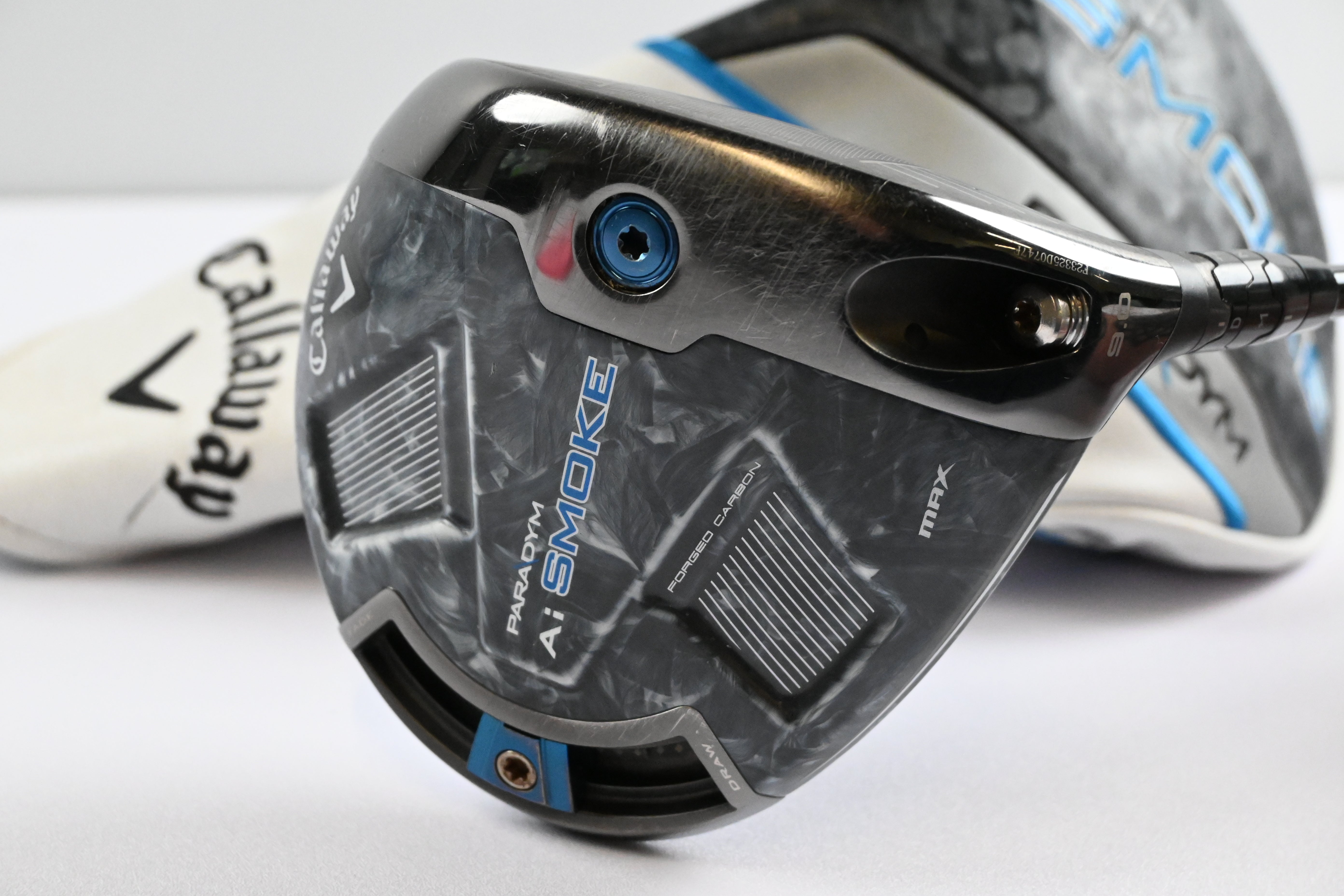 Callaway Paradym Ai Smoke Max Driver / 9 Degree / Stiff Flex Kai'li White 60