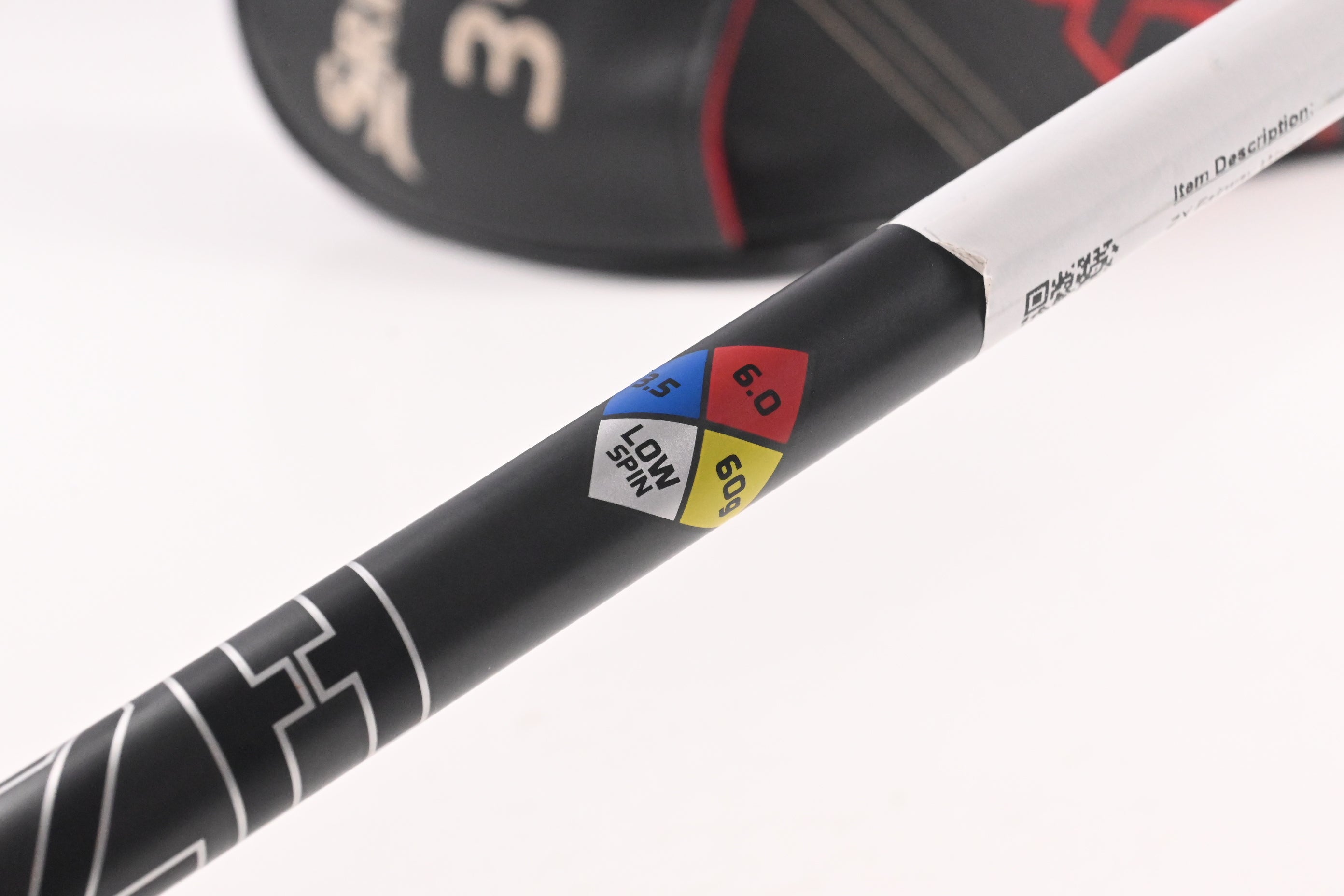 Srixon ZX #3 Wood / 15 Degree / Stiff Flex Project X HZRDUS Smoke Black 60 Shaft