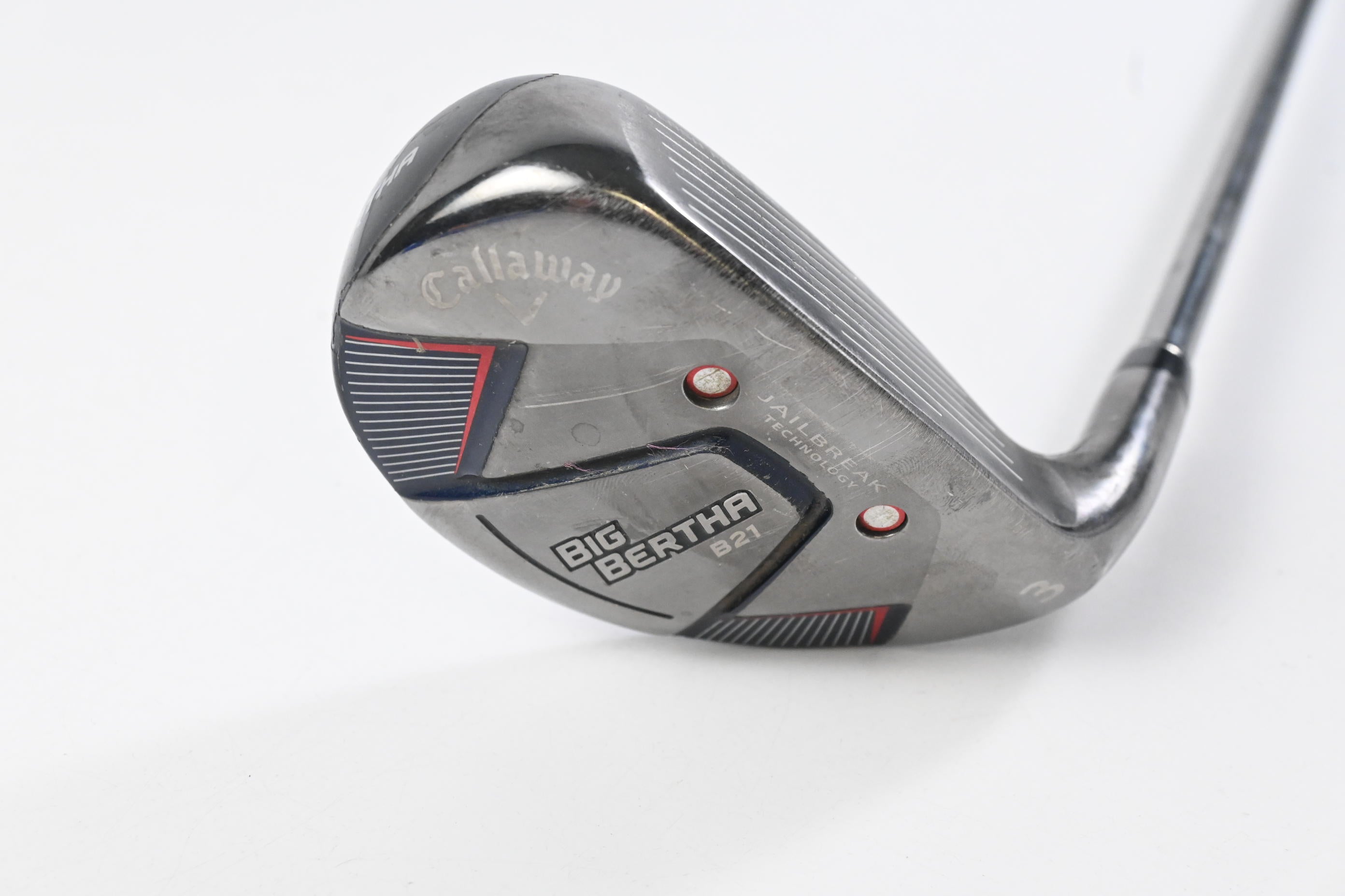 Callaway Big Bertha B21 #3 Hybrid / 19 Degree / Senior Flex Callaway RCH 65 Shaft
