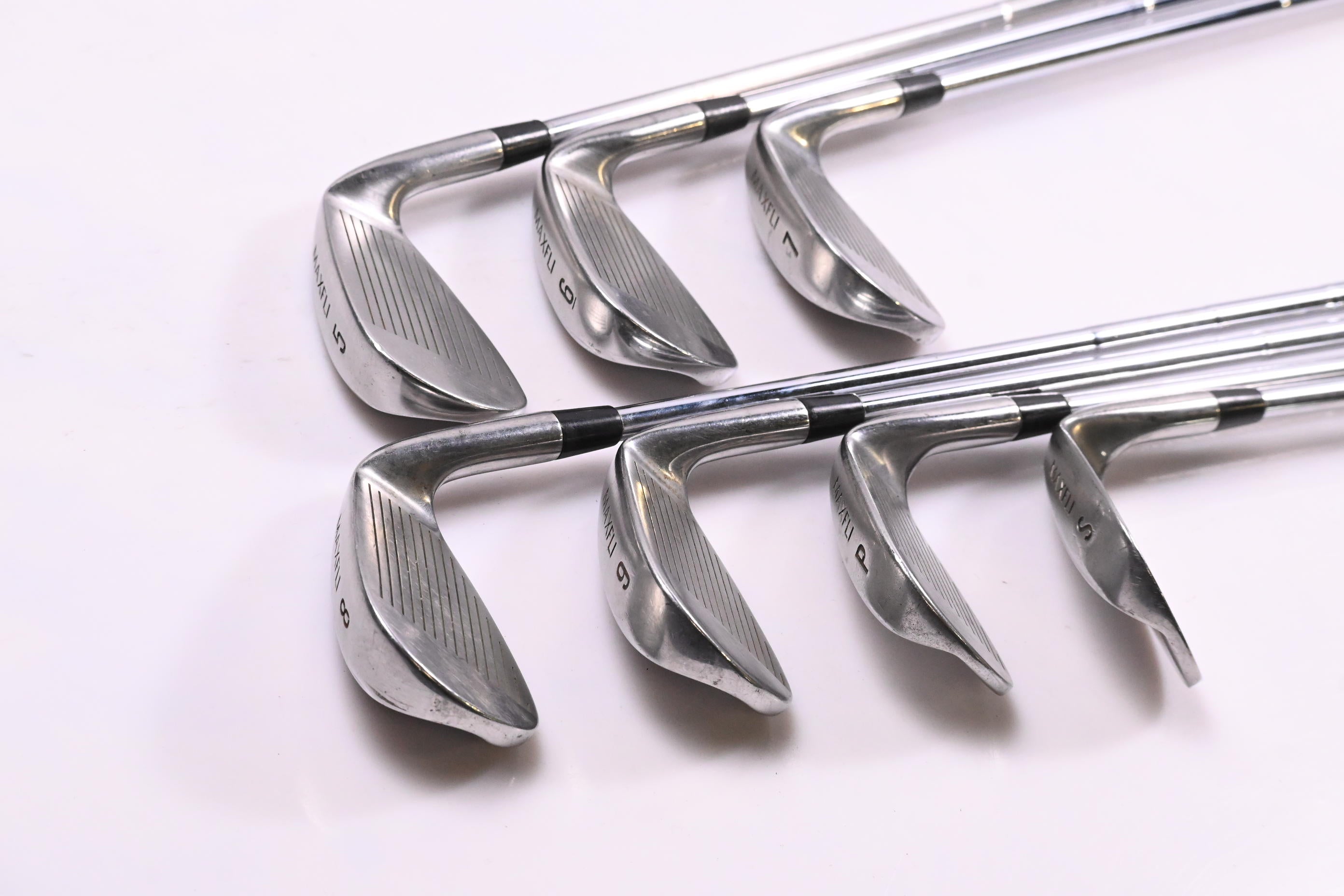 Left Hand Maxfli Enforcer Irons / 5-PW+SW / Regular Flex Maxfli Shafts