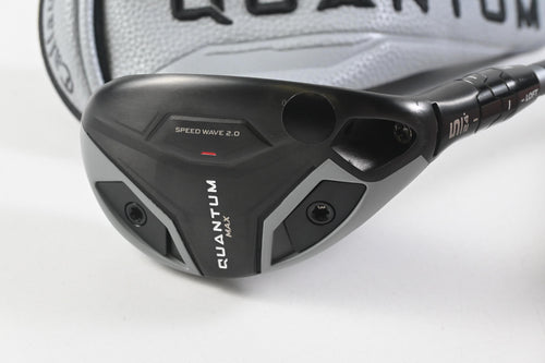 Callaway Quantum Max #5 Hybrid / 24 Degree / Regular Flex Denali Frost Silver 60