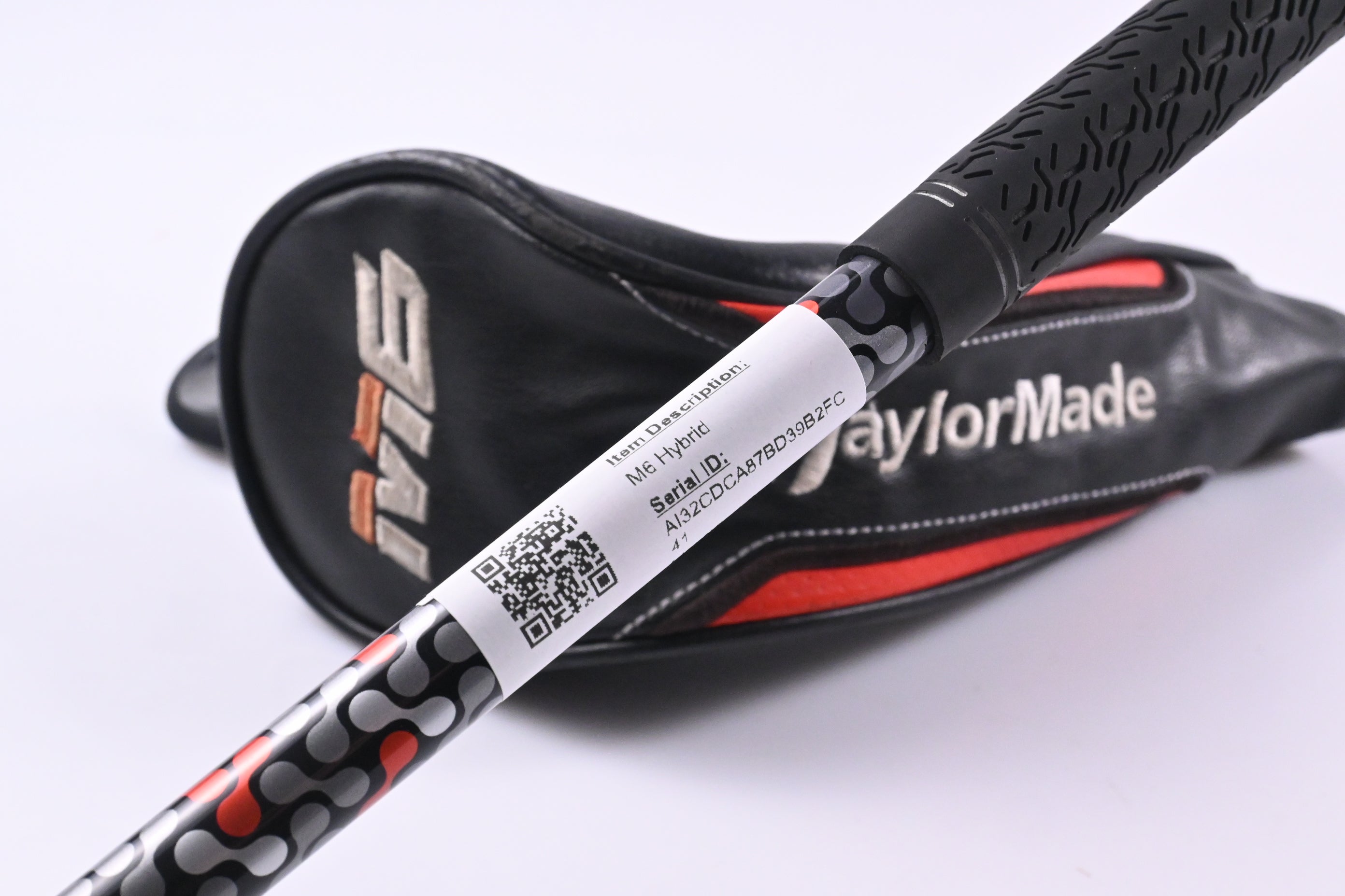 Left Hand Taylormade M6 #4 Hybrid / 22 Degree / Regular Flex Atmos Orange 6