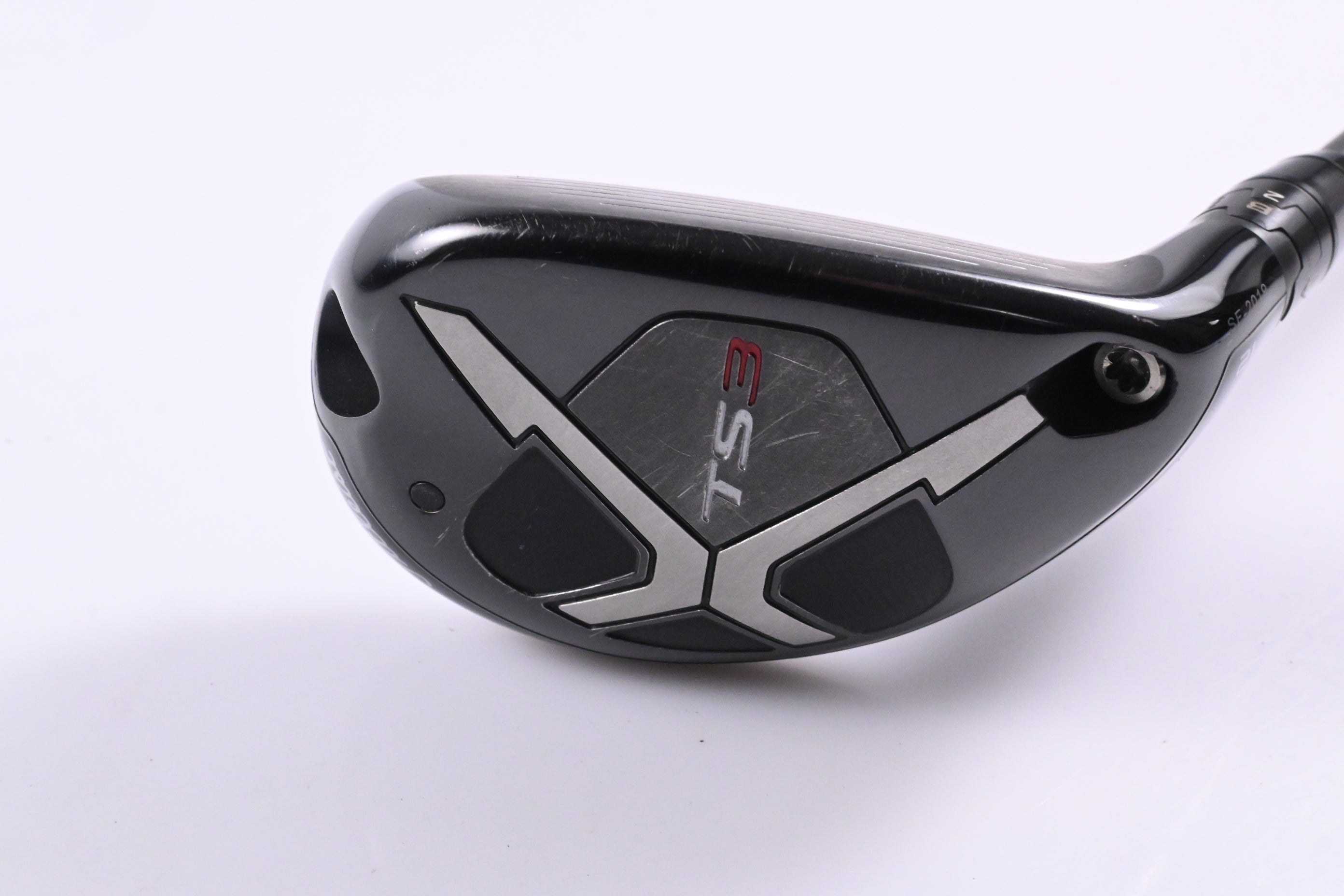 Titleist TS3 #3 Hybrid / 21 Degree / Stiff Flex HZRDUS Smoke Black 80 Shaft
