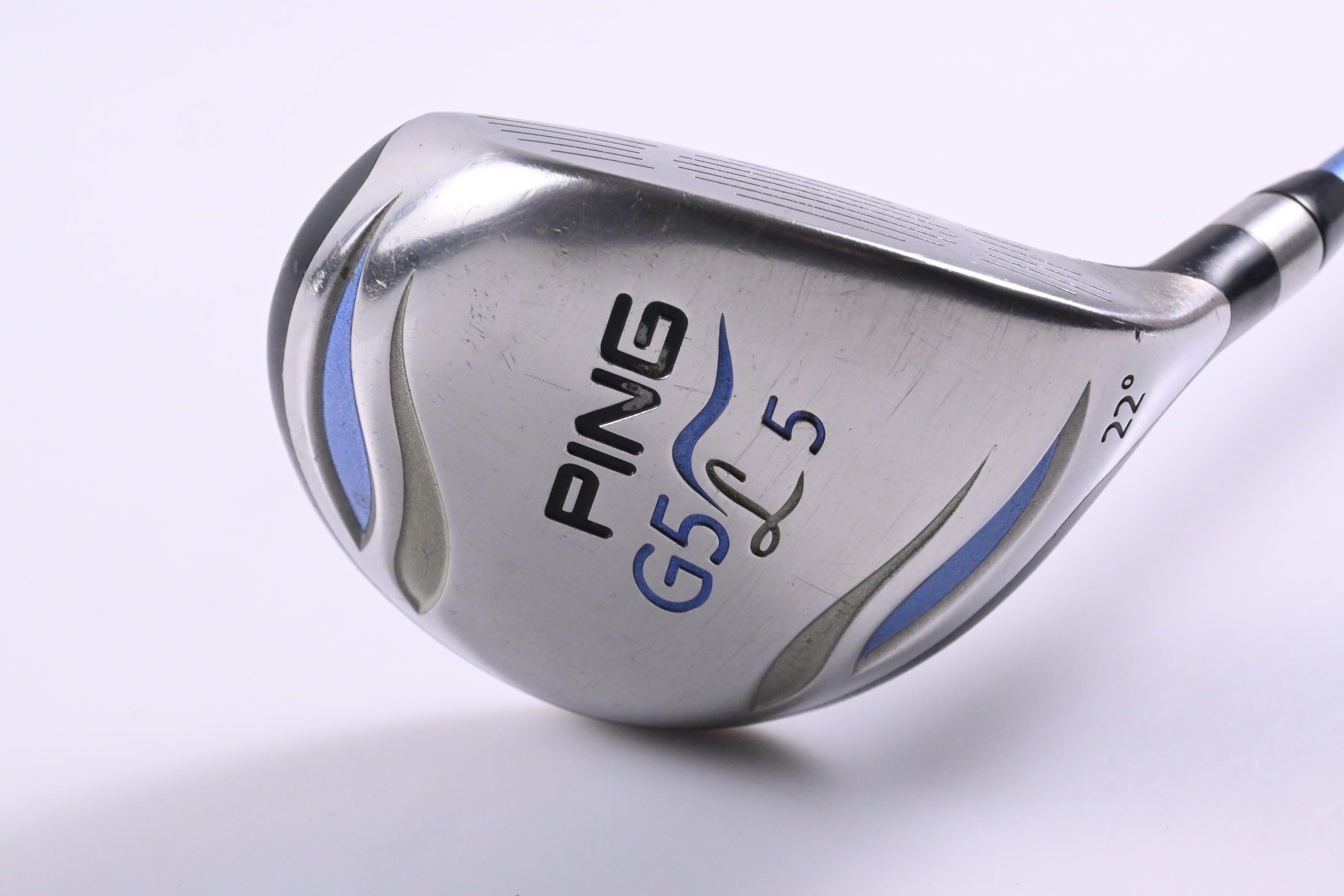 Ladies Ping G5 #5 Wood / 22 Degree / Ladies Flex Ping ULT 50 F Shaft