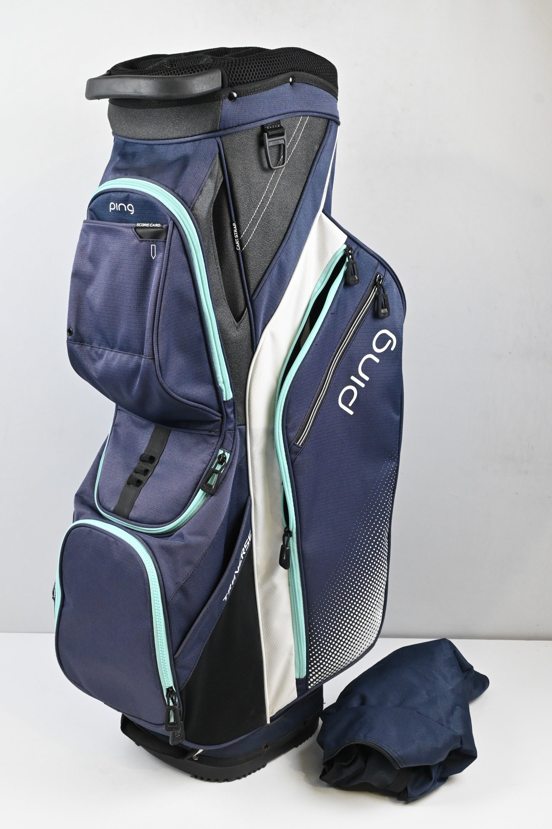 Ping Traverse Cart Bag / 14-Way Divider / Blue, White