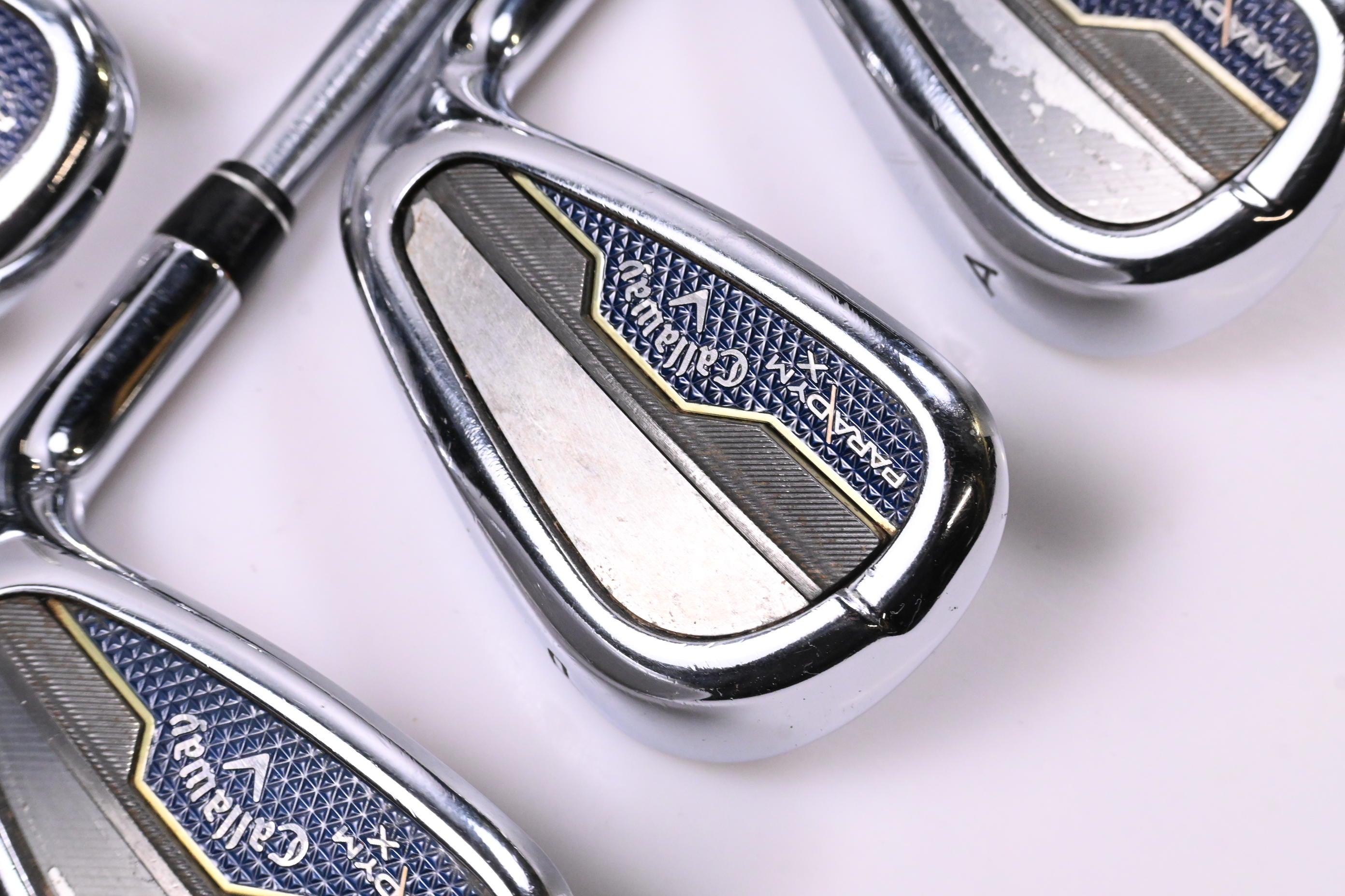 Callaway Paradym X Irons / 7-PW+AW / Stiff Flex Project X IO 110 Shafts