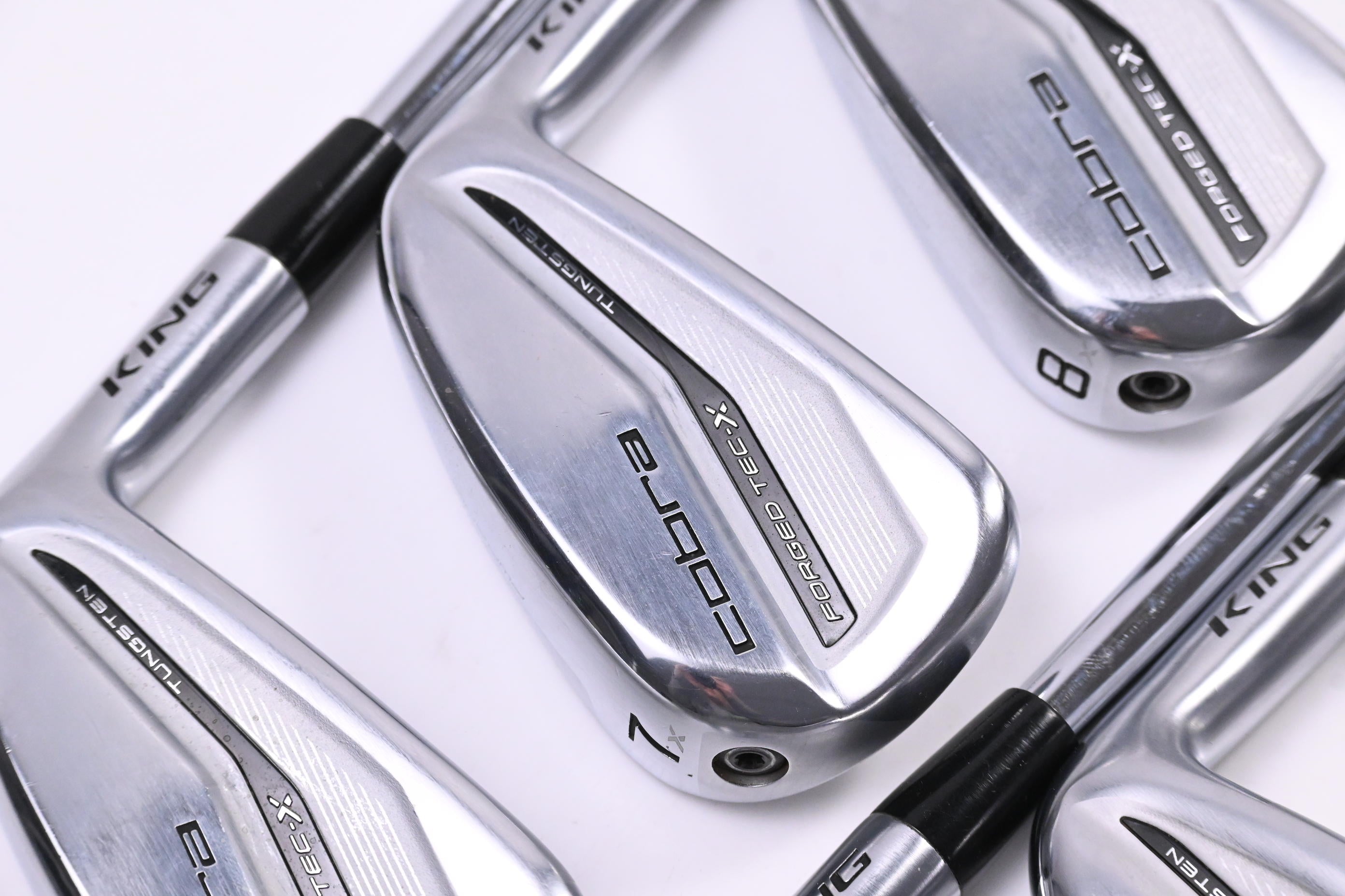 Cobra Forged Tec X 2022 Irons / 6-PW+GW / Regular Flex KBS Tour 80 Shafts