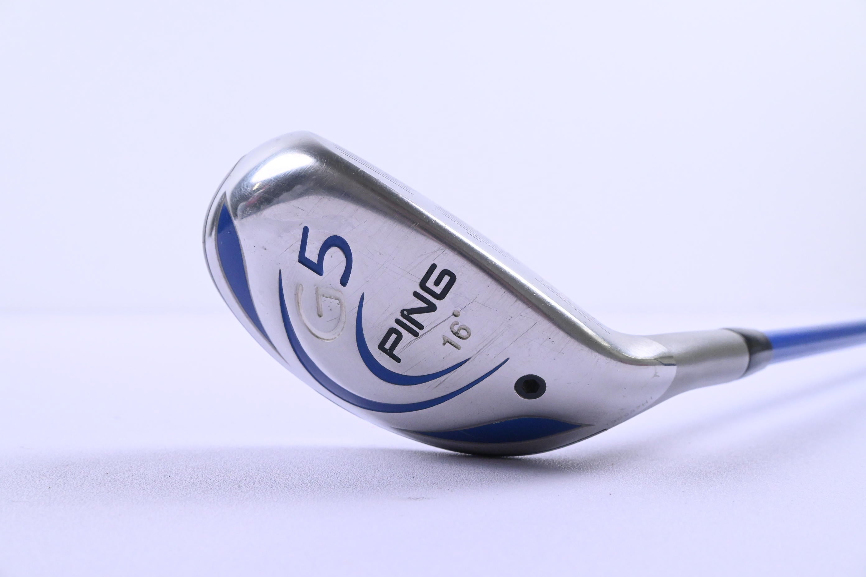 Ping G5 #2 Hybrid / 16 Degree / Stiff Flex Grafalloy ProLaunch Blue HY