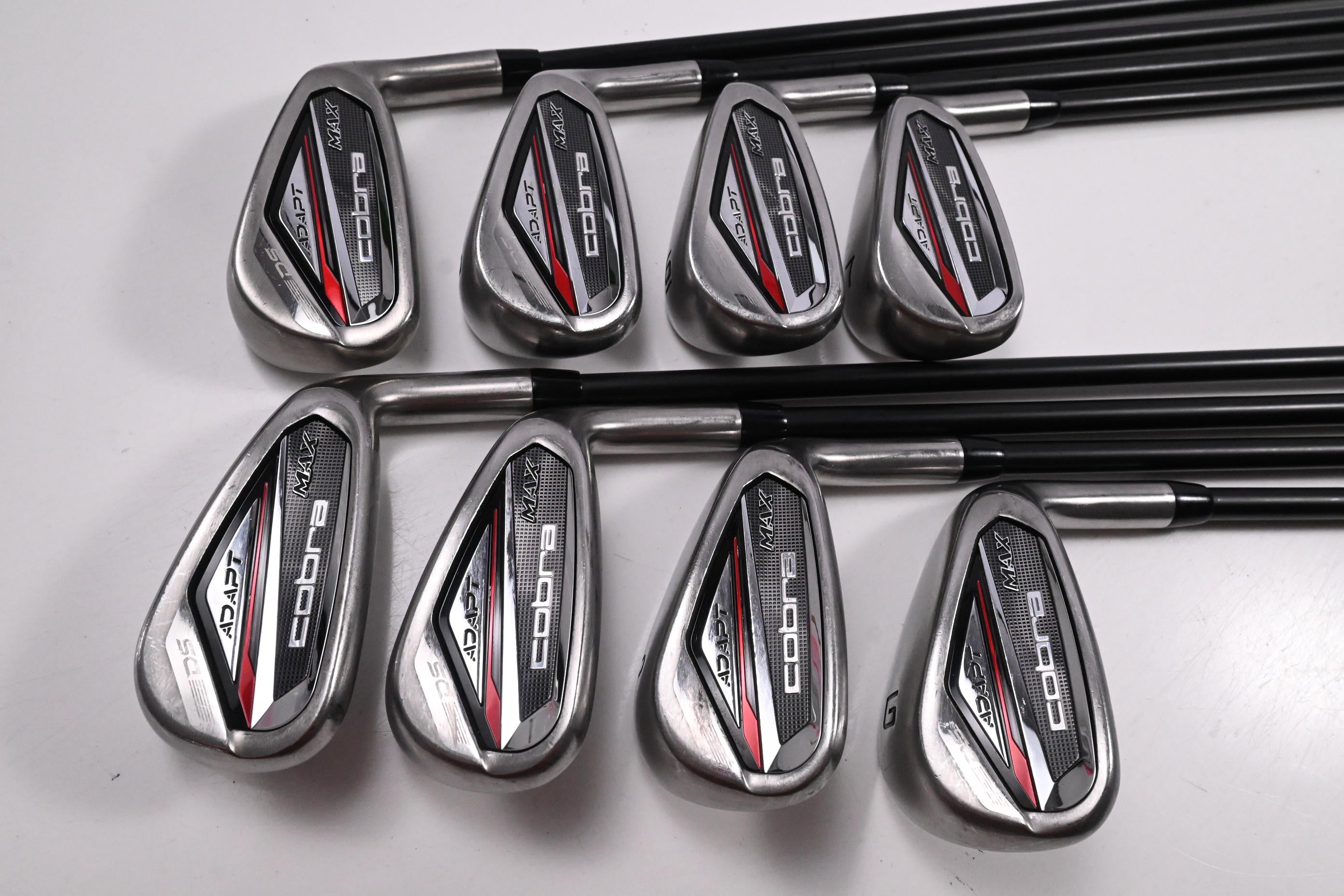 Cobra DS-Adapt Max Irons / 4-PW+GW / Regular Flex KBS PGI 75 Shafts