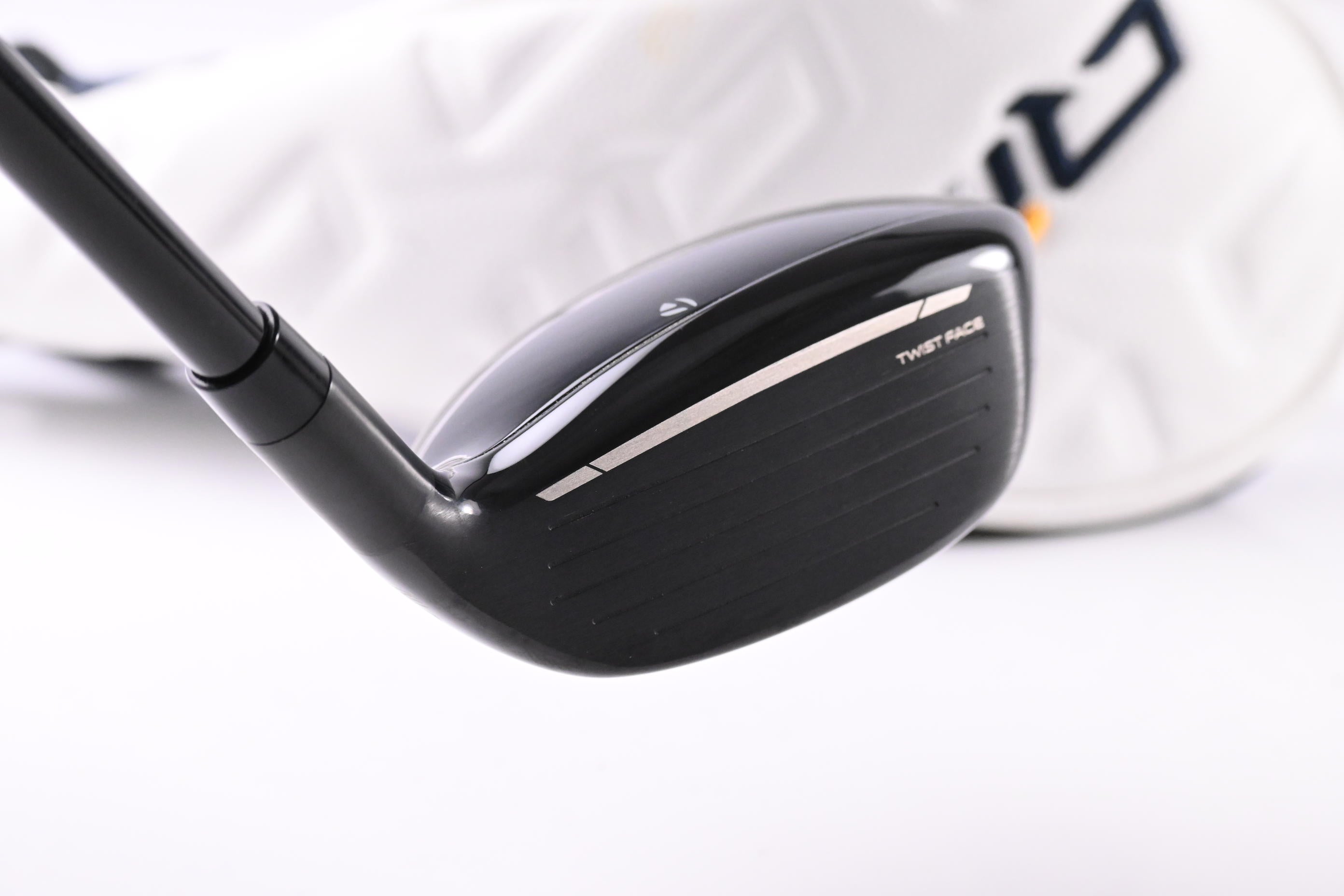 Left Hand Taylormade Qi10 #4 Hybrid / 22 Degree / Stiff Flex Ventus TR Blue 7