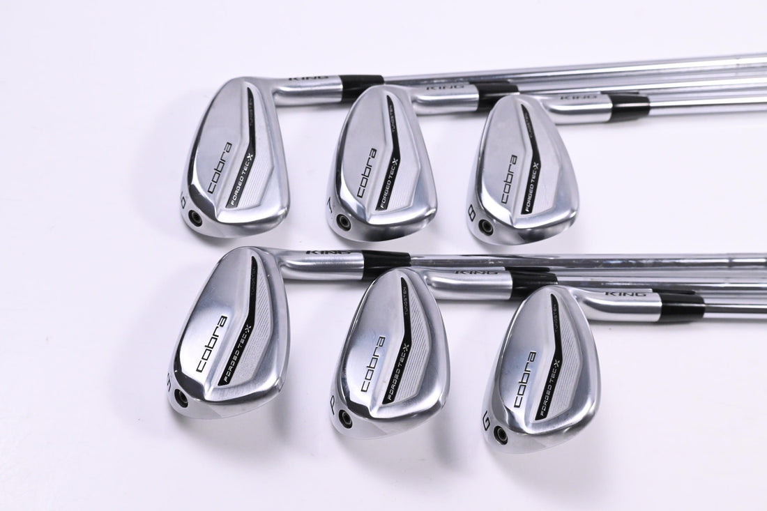Cobra Forged Tec X 2022 Irons / 6-PW+GW / Regular Flex KBS Tour 80 Shafts